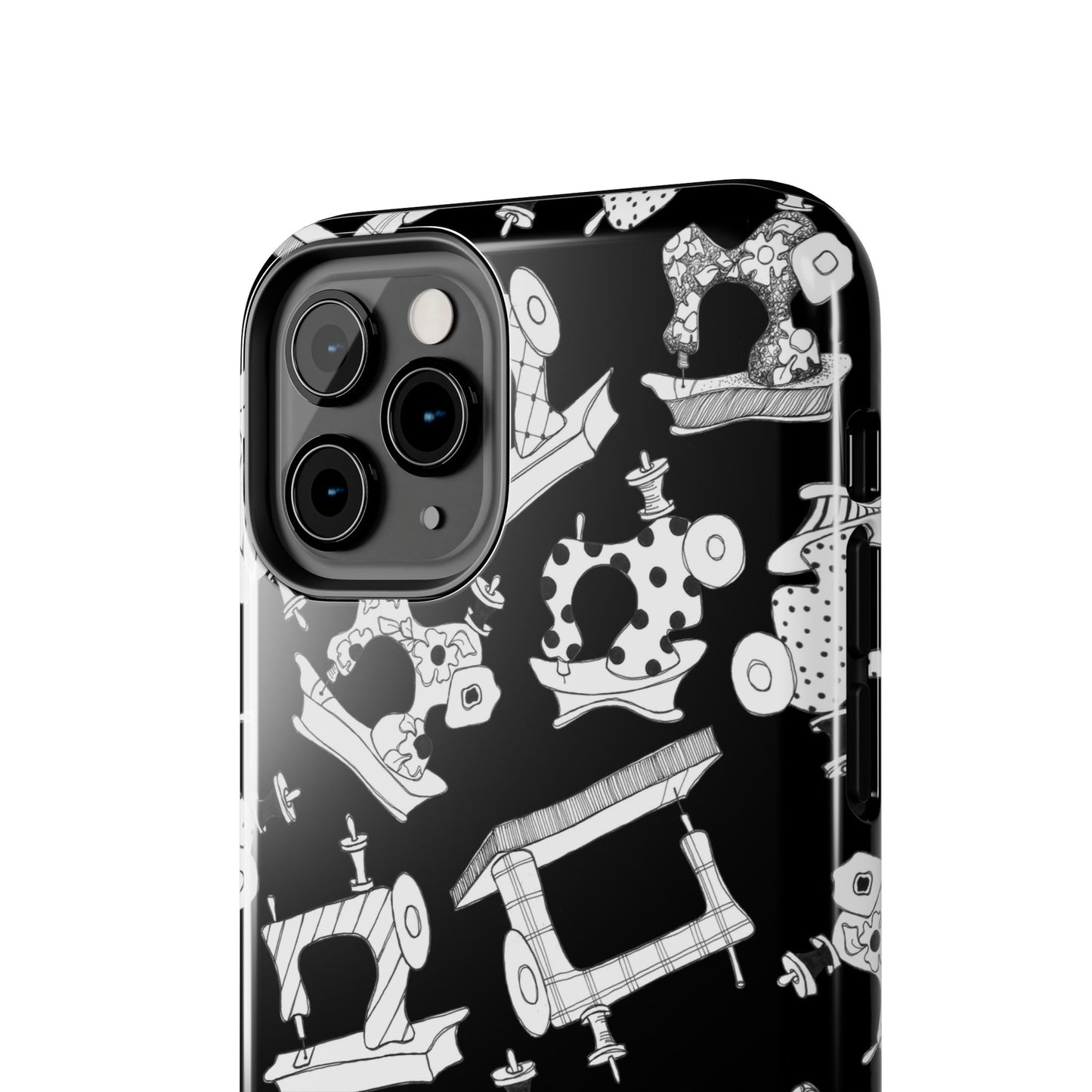 Sew Essential Black Phone Case