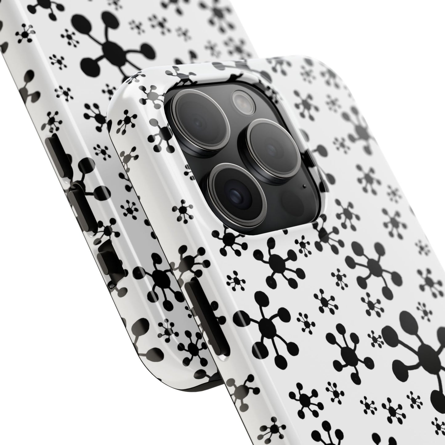 Jacks White / Black Phone Case