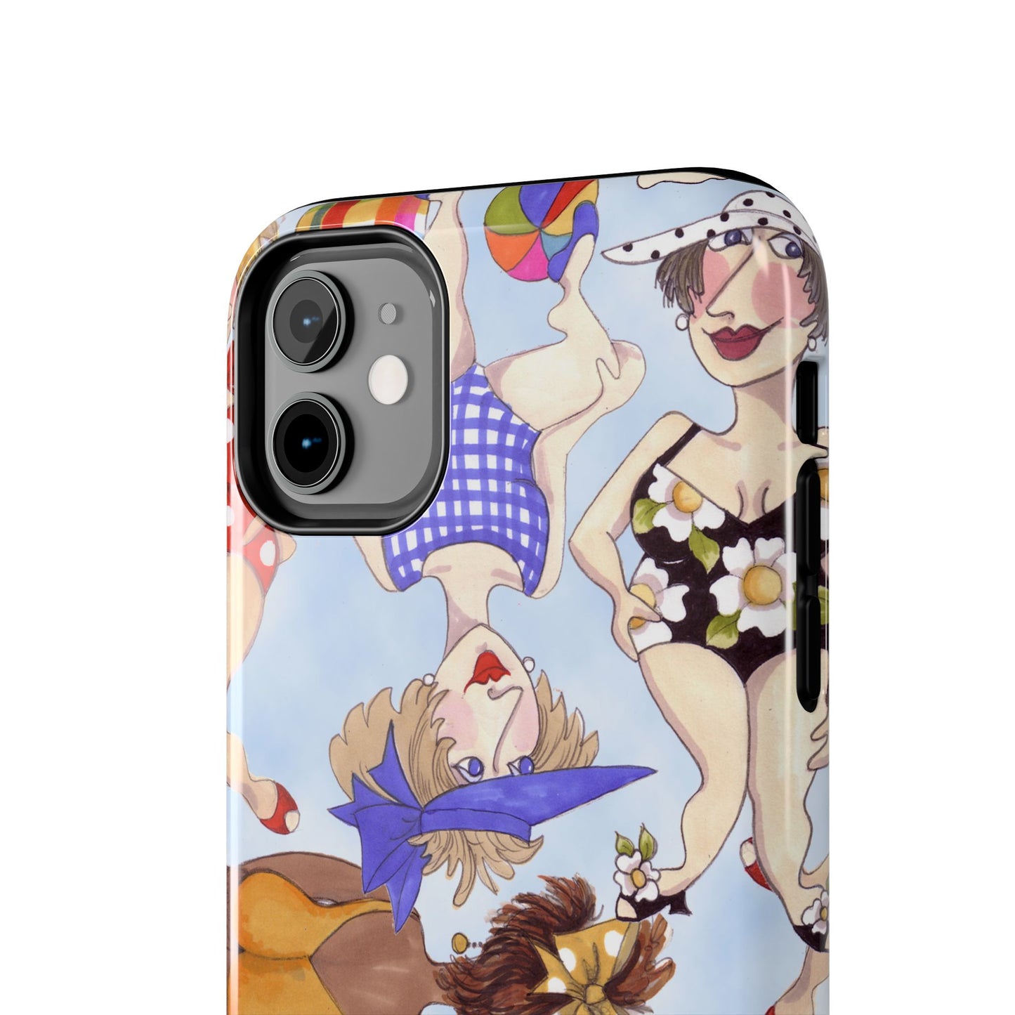 Bathing Beauties Blue Sky Phone Case