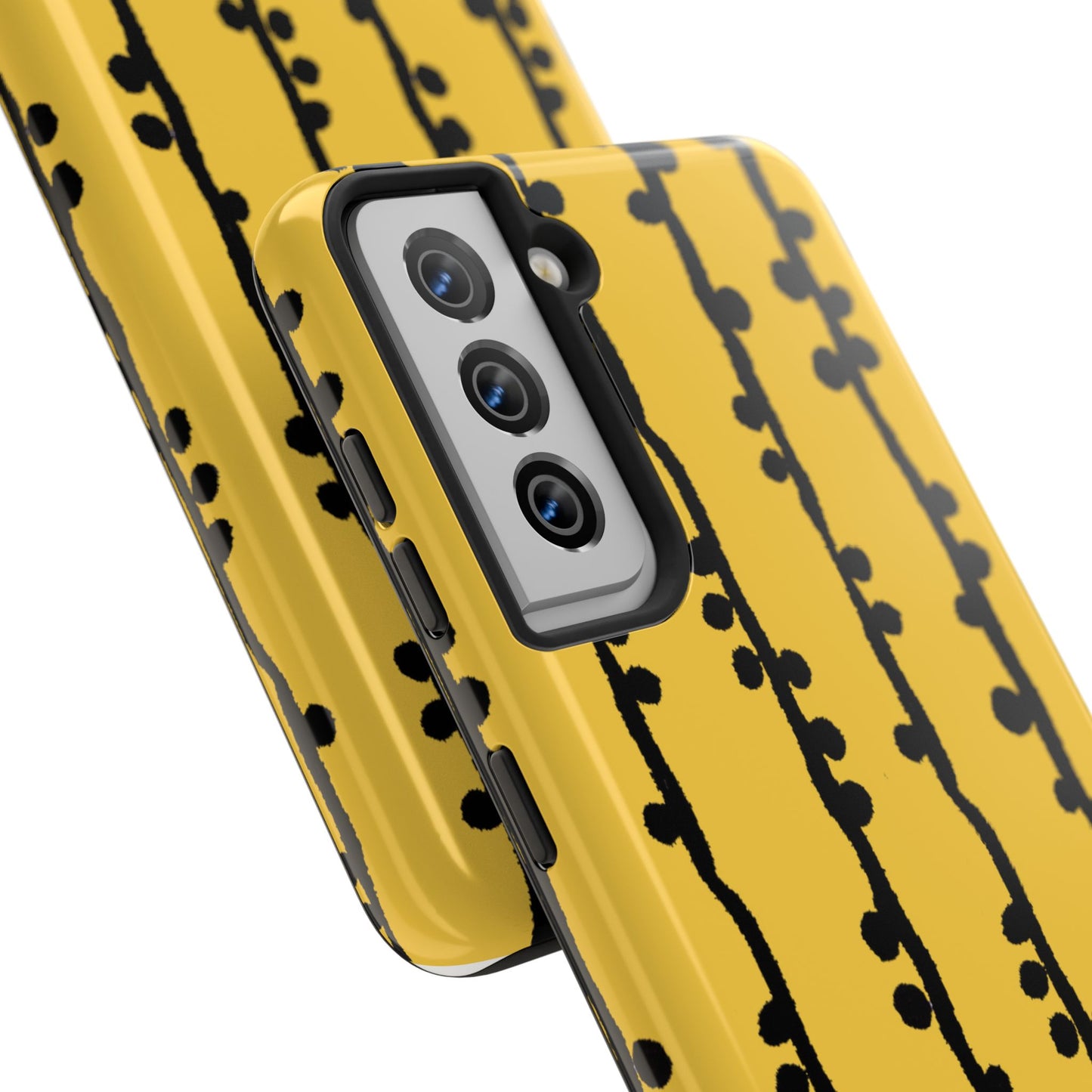 Loopy Stripe Yellow Phone Case
