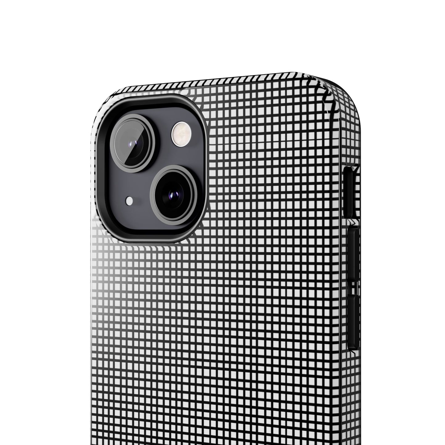 Window Pane White / Black Phone Case