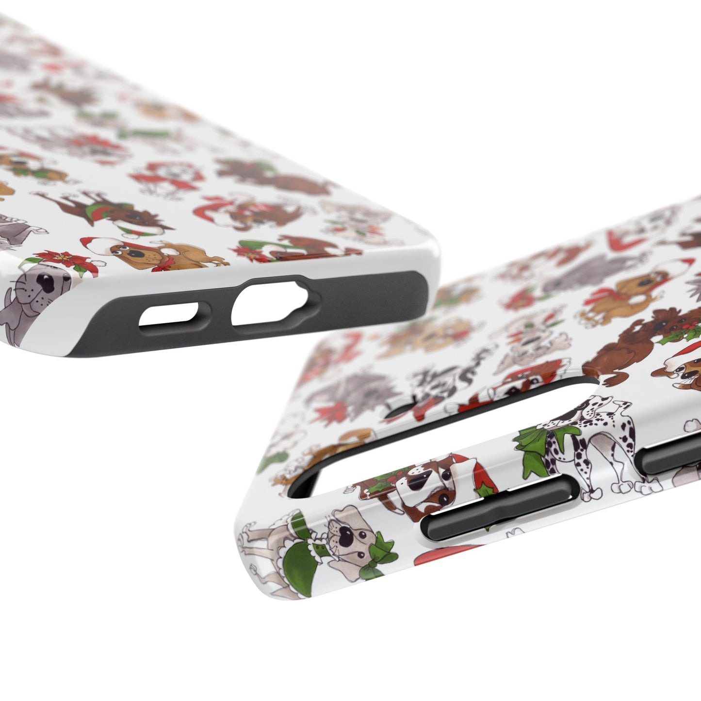 Doggie Toss White Phone Case