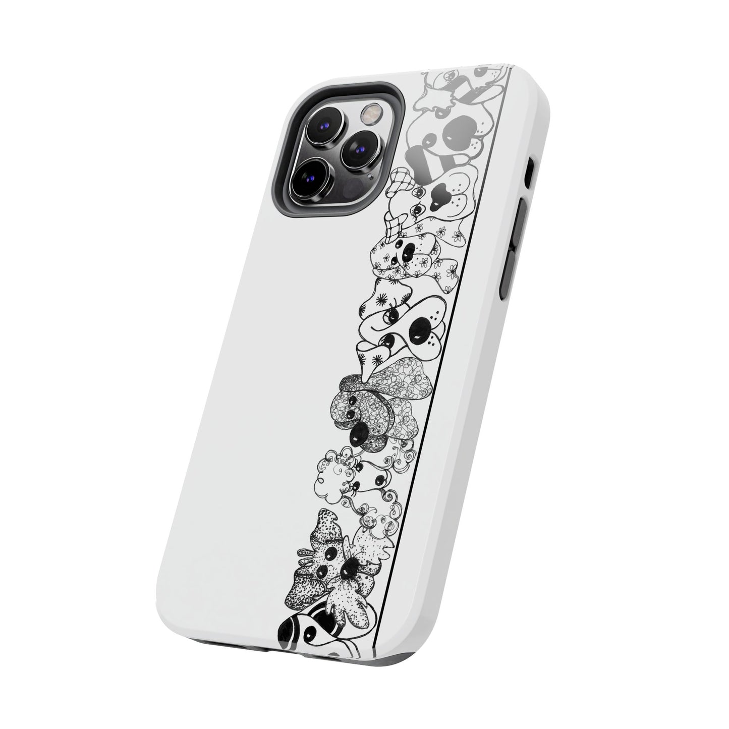 Doggie Dear Border Phone Case