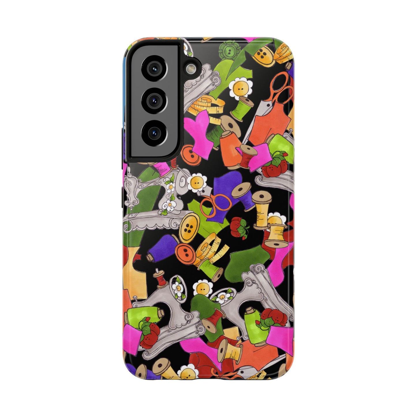 Kaleidasew Black Phone Case