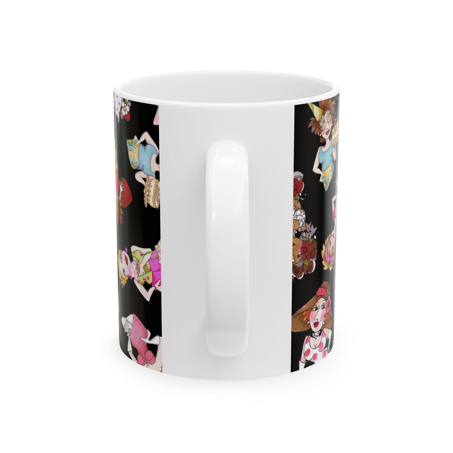 Fast Women Tossed Black Cup