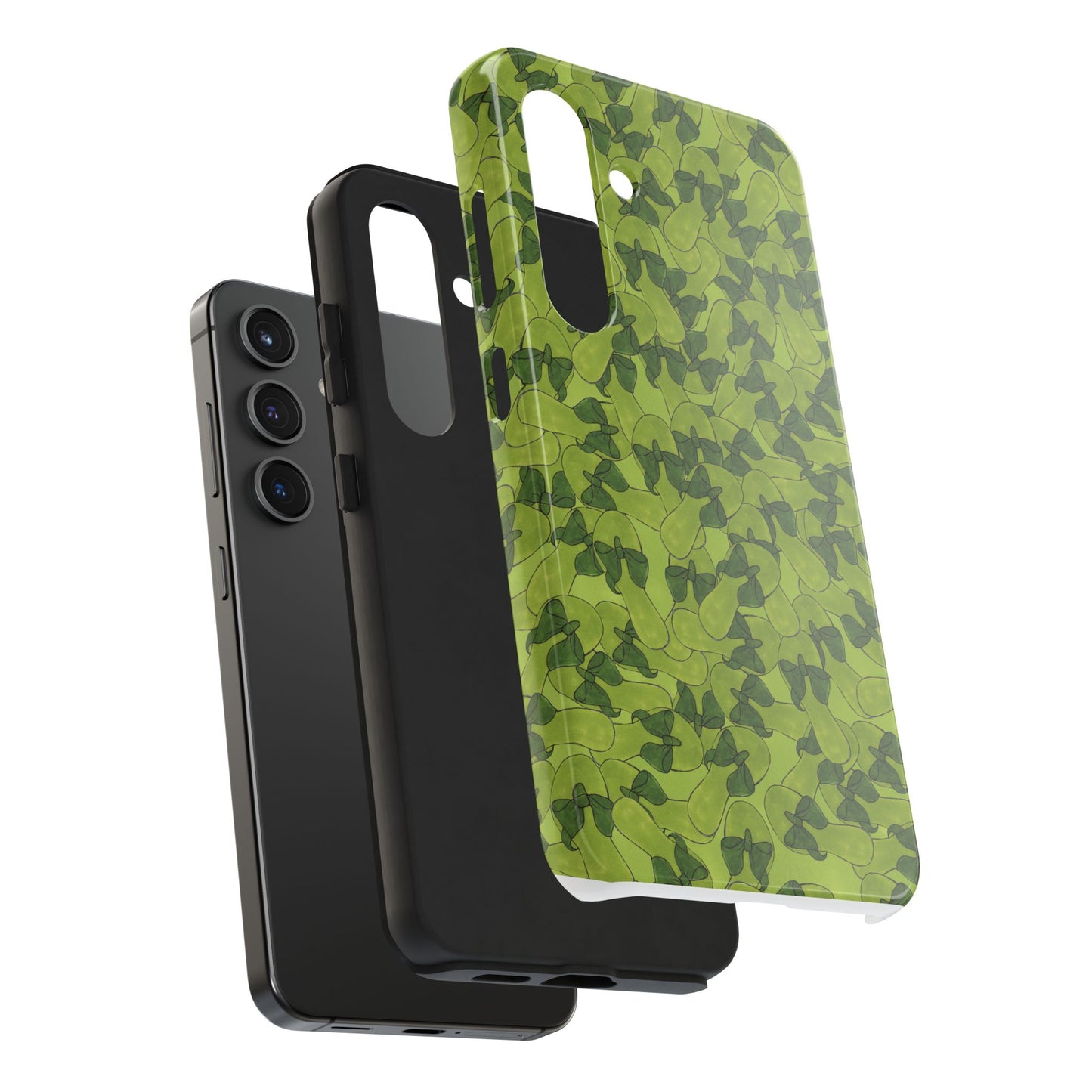 Green Flip Flops Phone Case