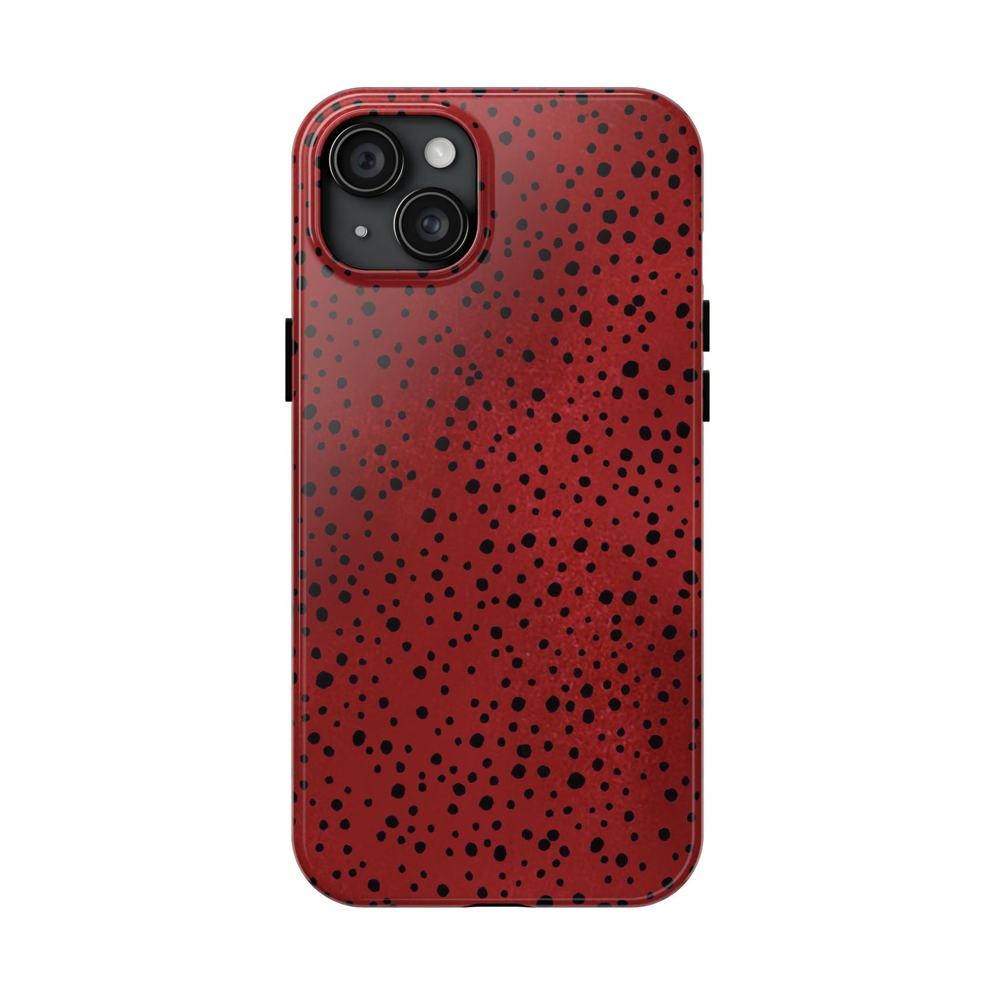 Pepper Dots Red / Black Phone Case