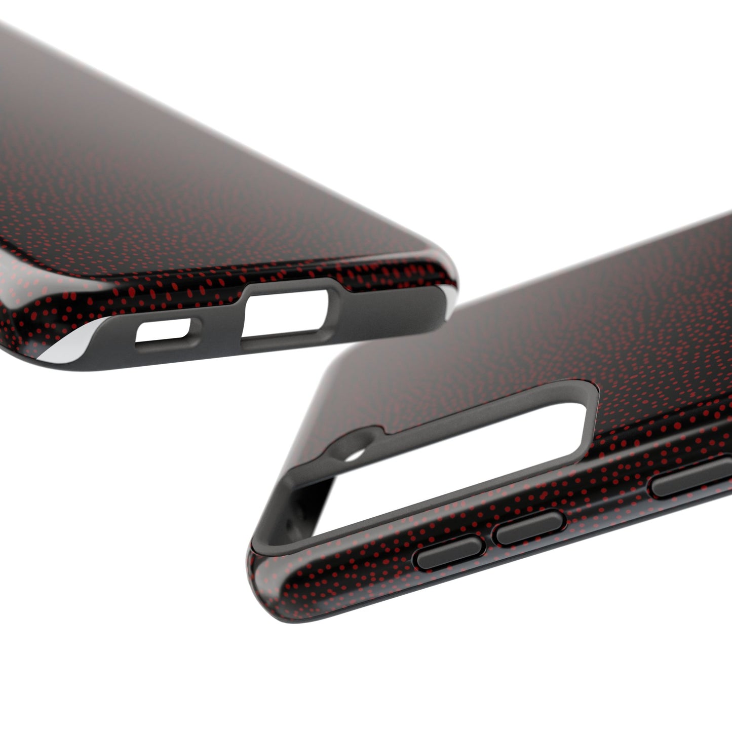 Mini Dot Black / Red Phone Case