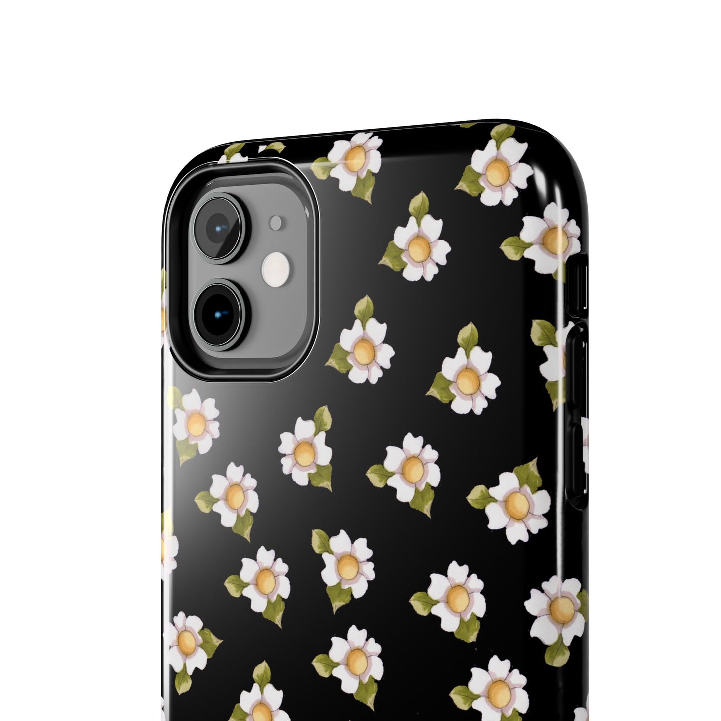 Daisies Black Phone Case