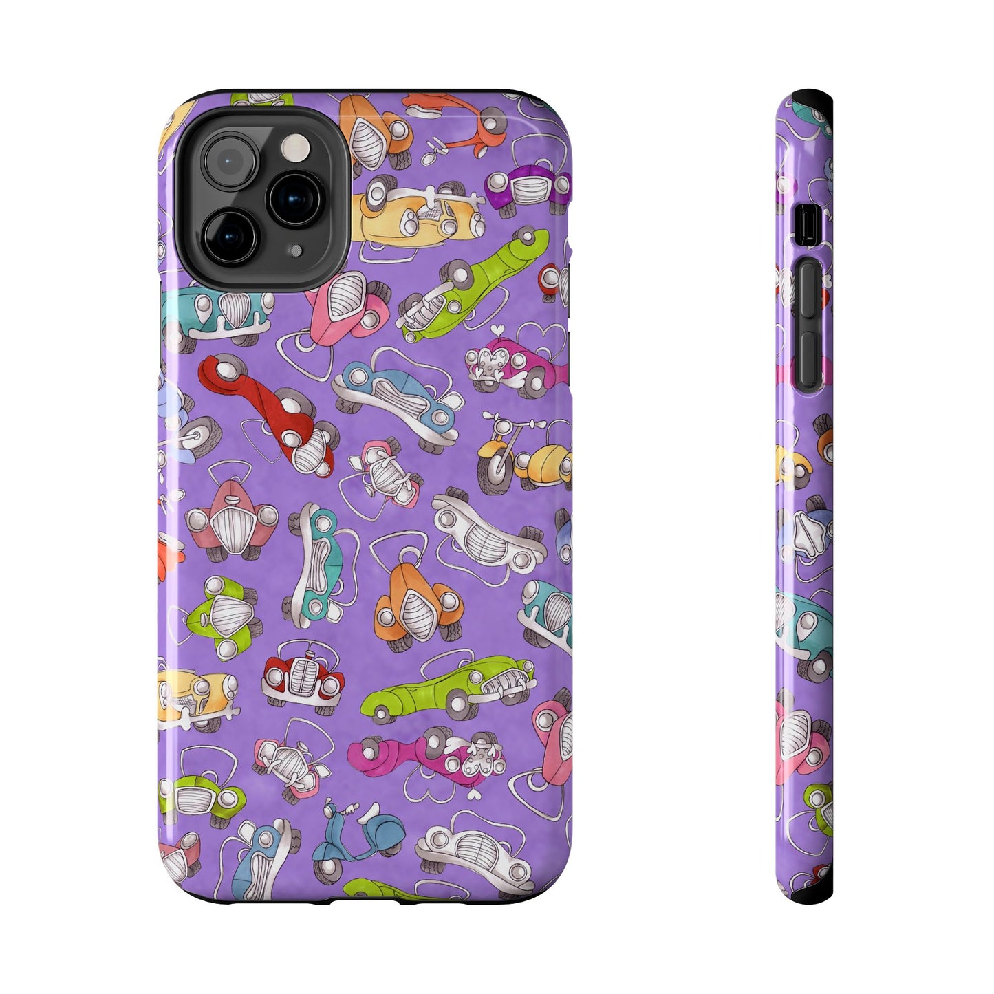 Pile Up Purple Phone Case