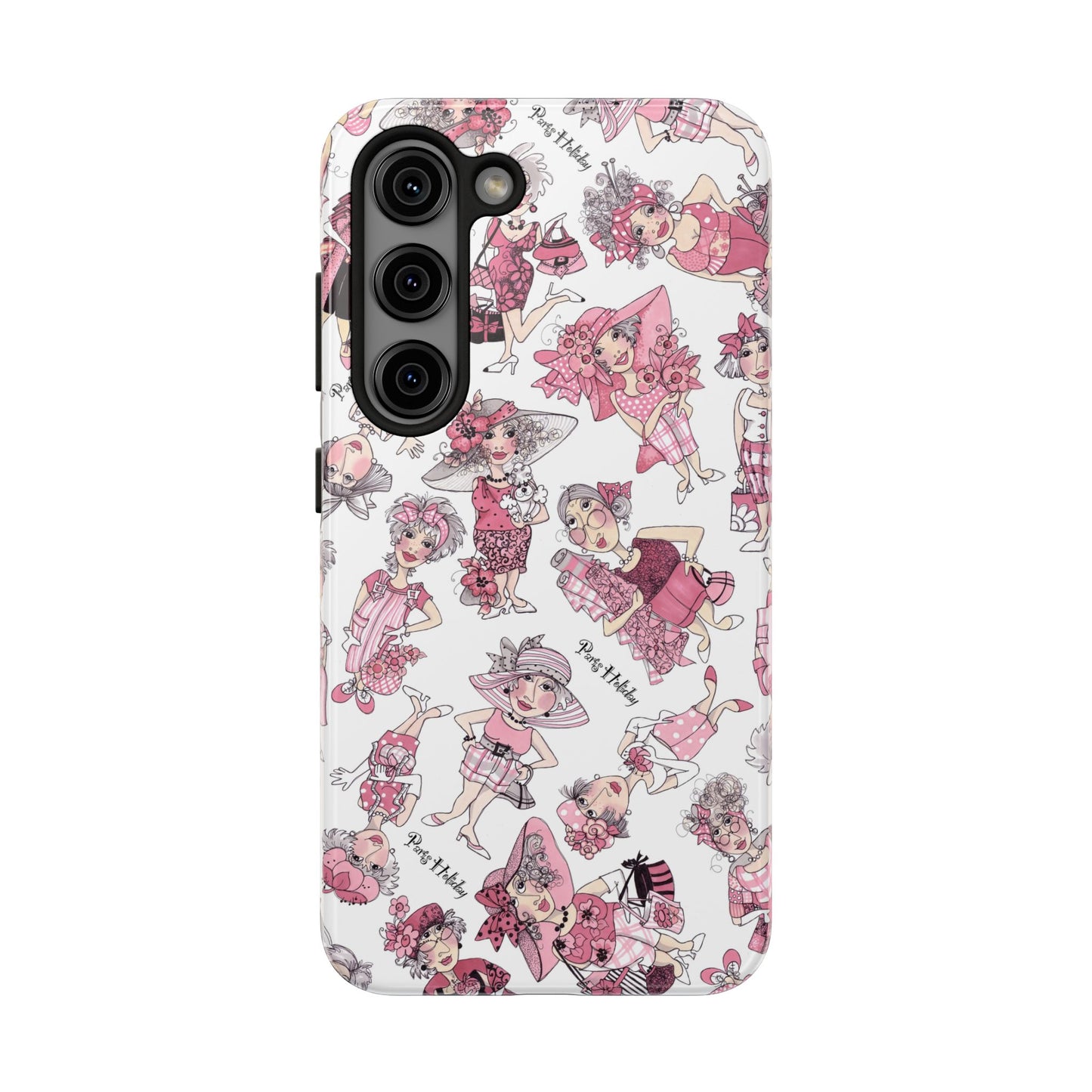 Parisians White Phone Case