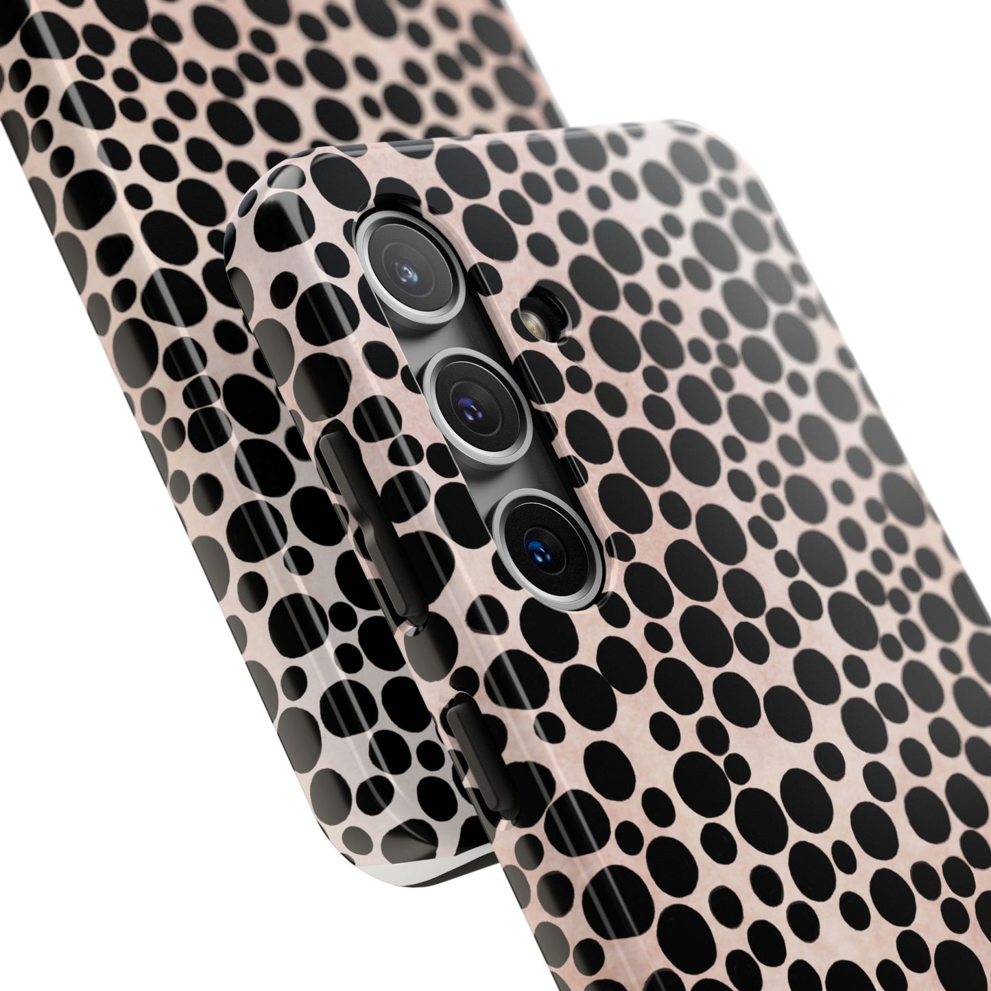 Felt Dots Pink Phone Case