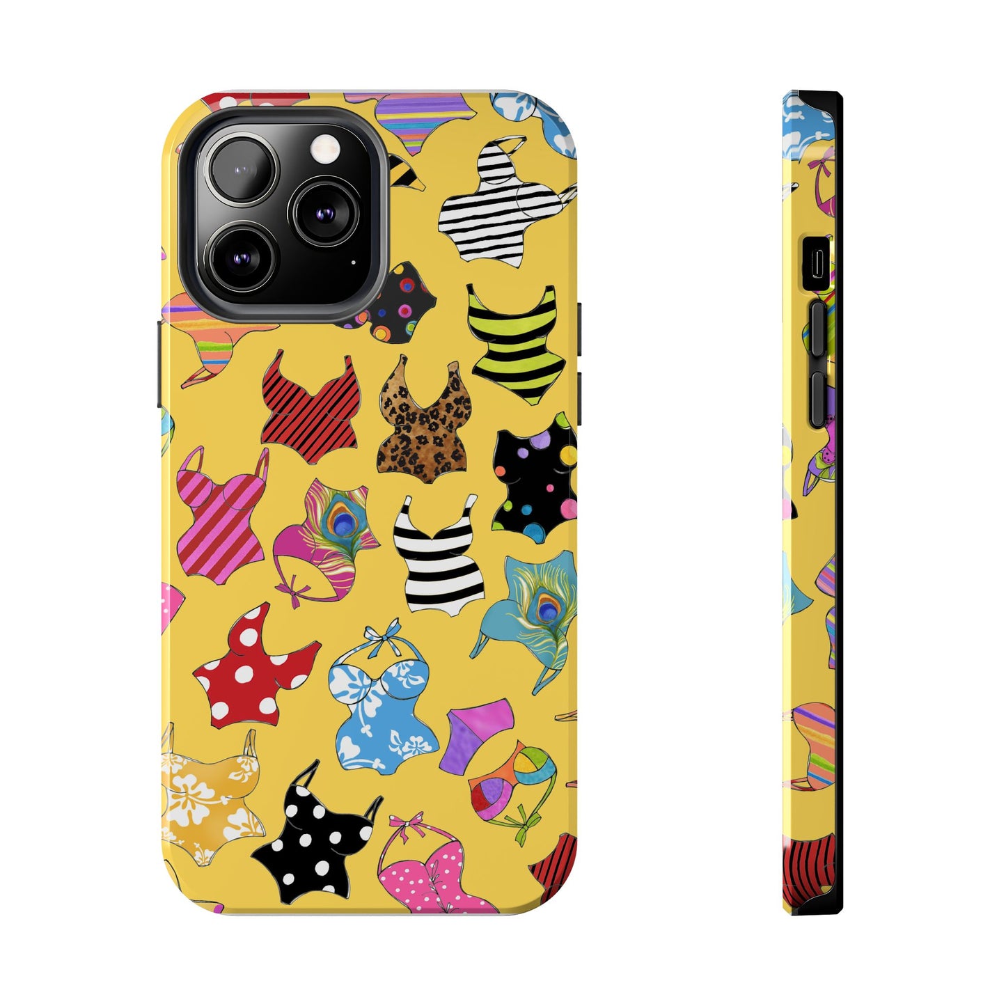 Assorted Suits Yellow Phone Case