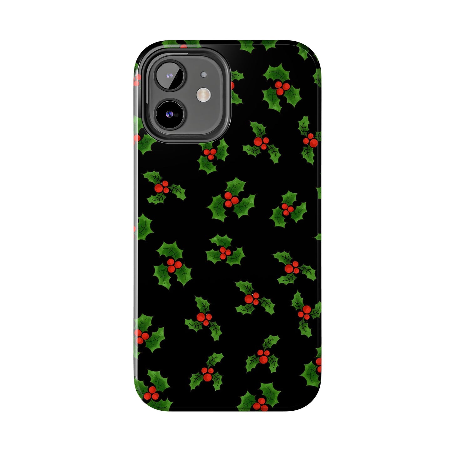Lotsa Holly Black Phone Case