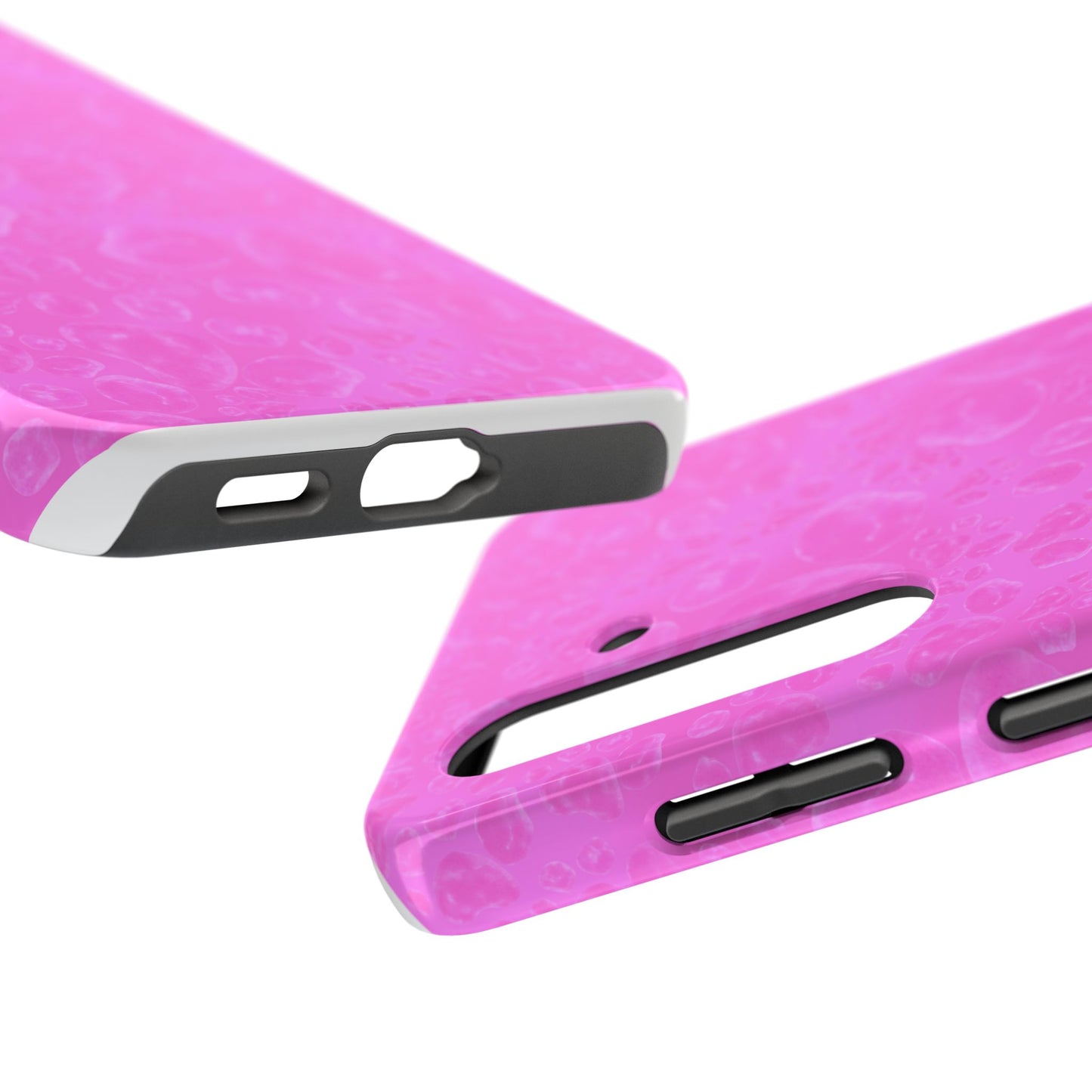 Paw Dots Cerise Phone Case