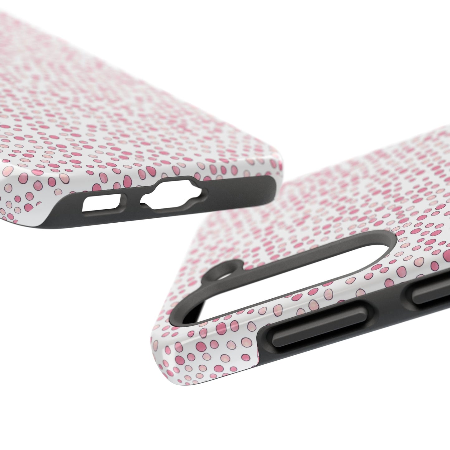 Water Spot Pink / White Phone Case