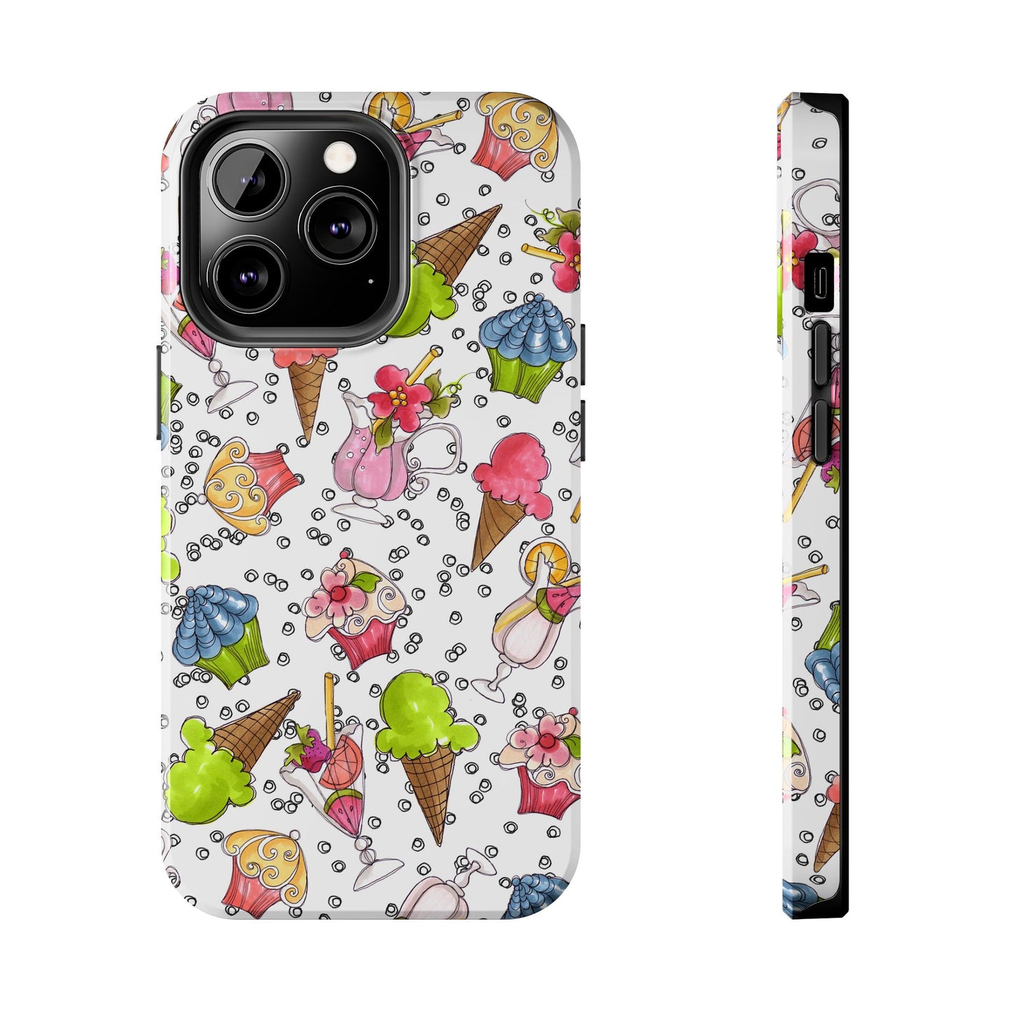 Resort Food White Phone Case