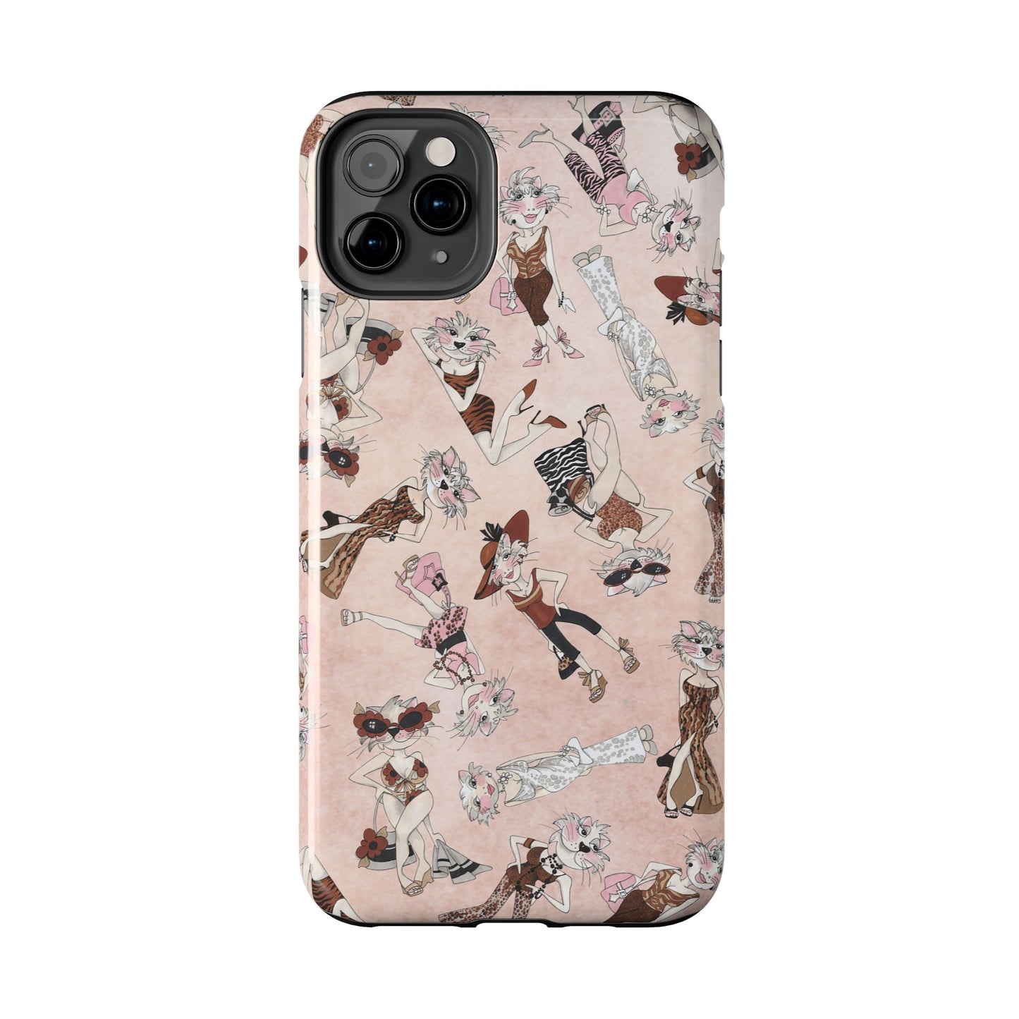Spotted Lilies Pink Phone Case
