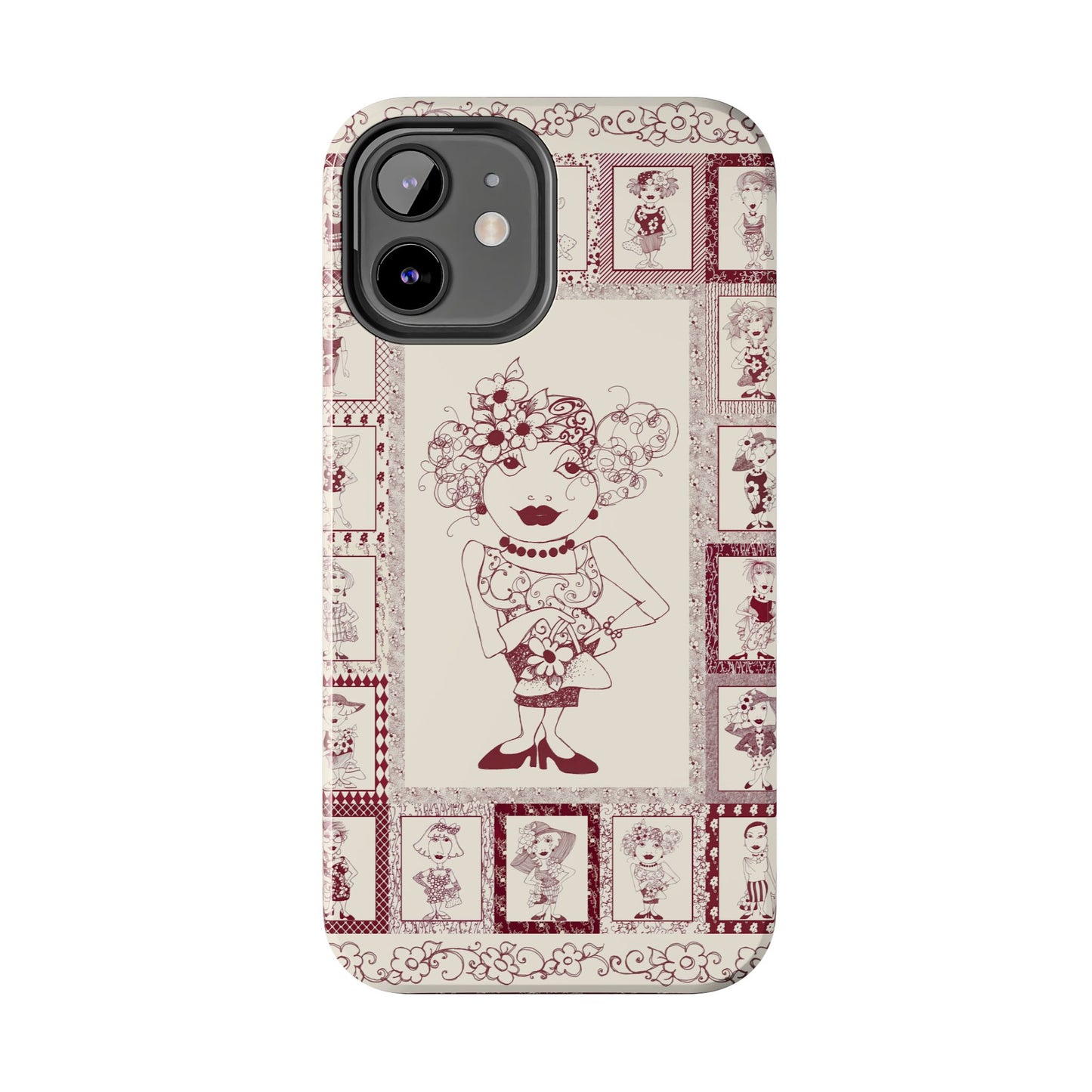 Redheads Portrait Phone Case