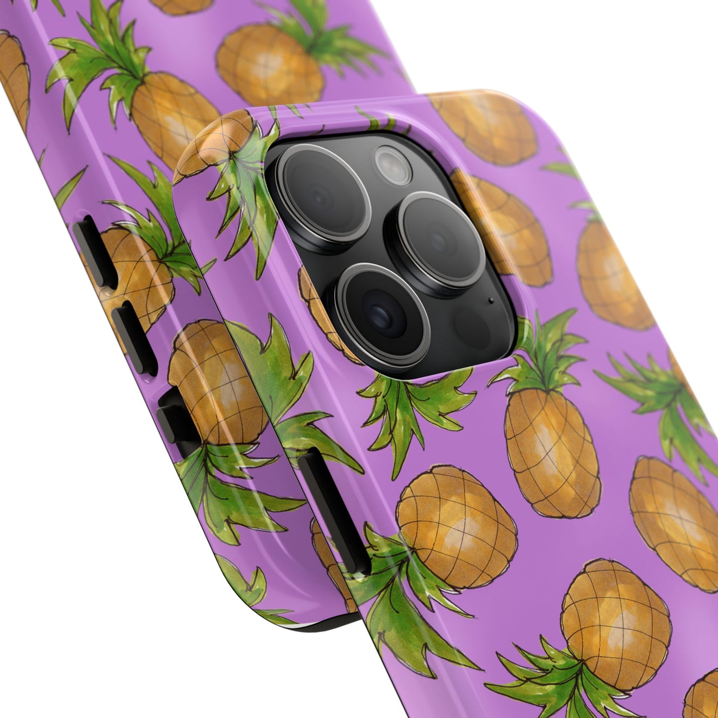 Pineapple Toss Lilac Phone Case