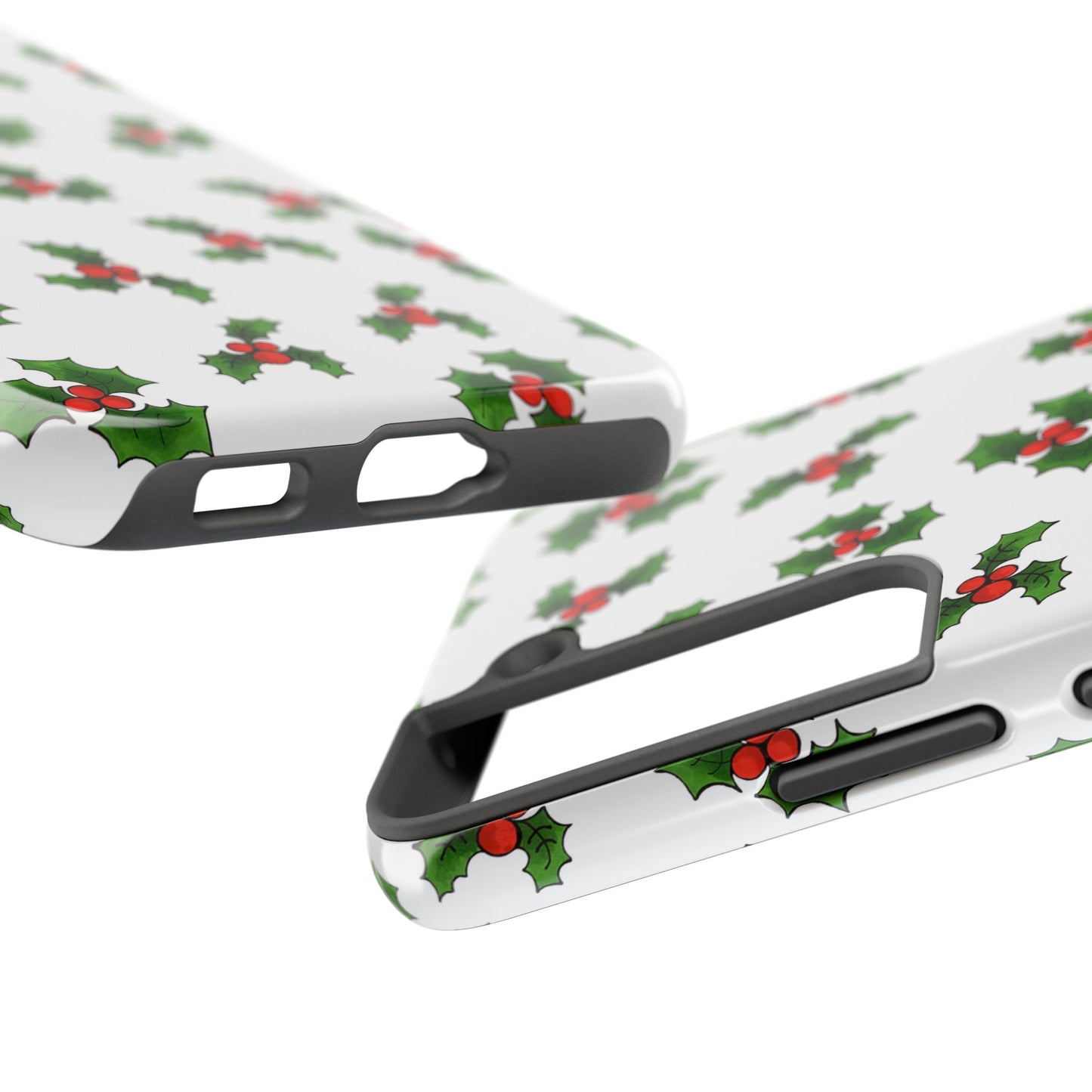 Lotsa Holly White Phone Case