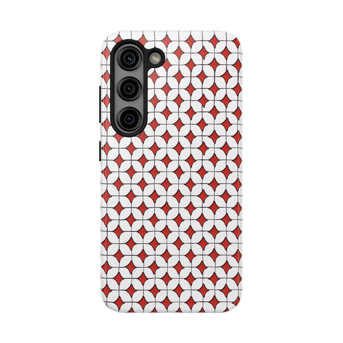 Tile-ish Red Phone Case