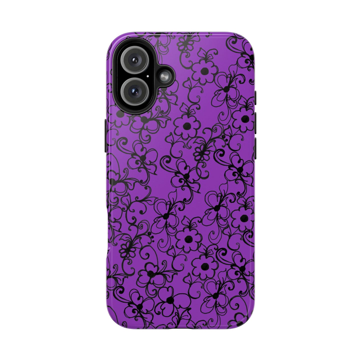 Daisy Jungle Purple Phone Case