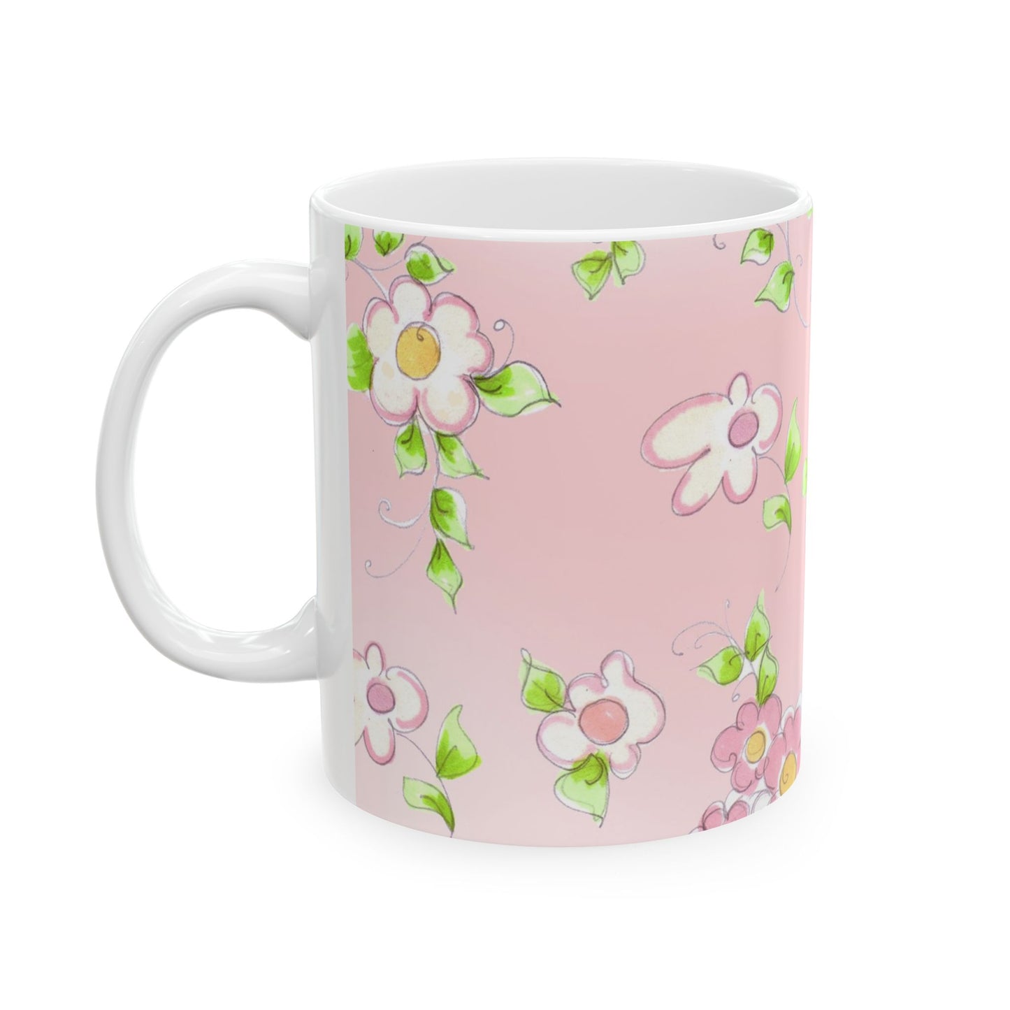 Precious Posies Pink Cup