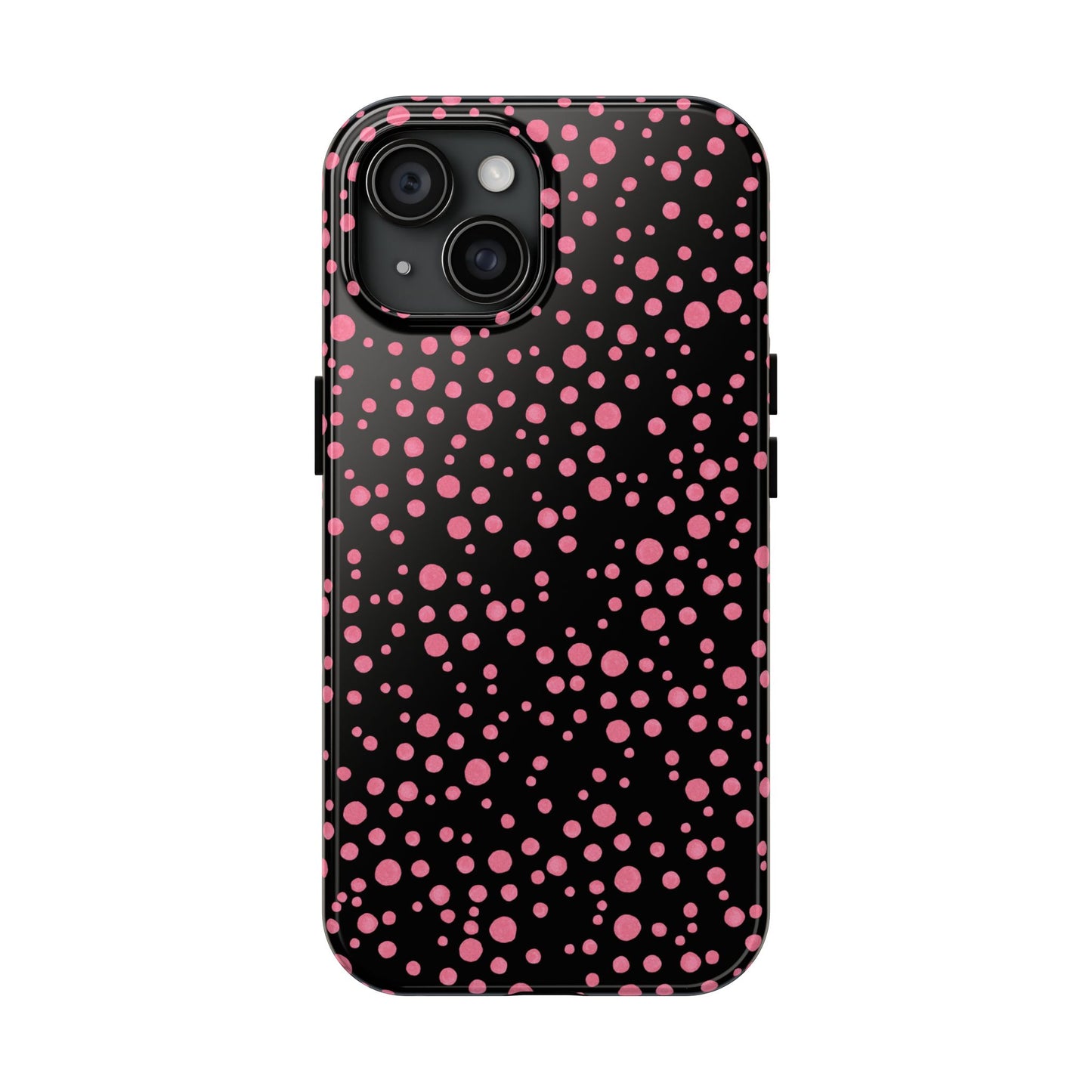 Balloon Dots Black / Pink Phone Case