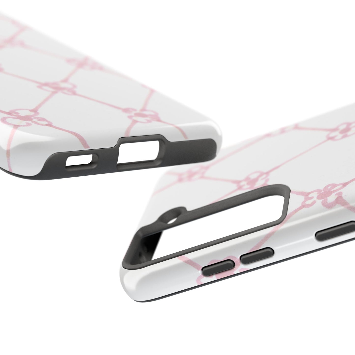 Flower Model Scroll Phone Case