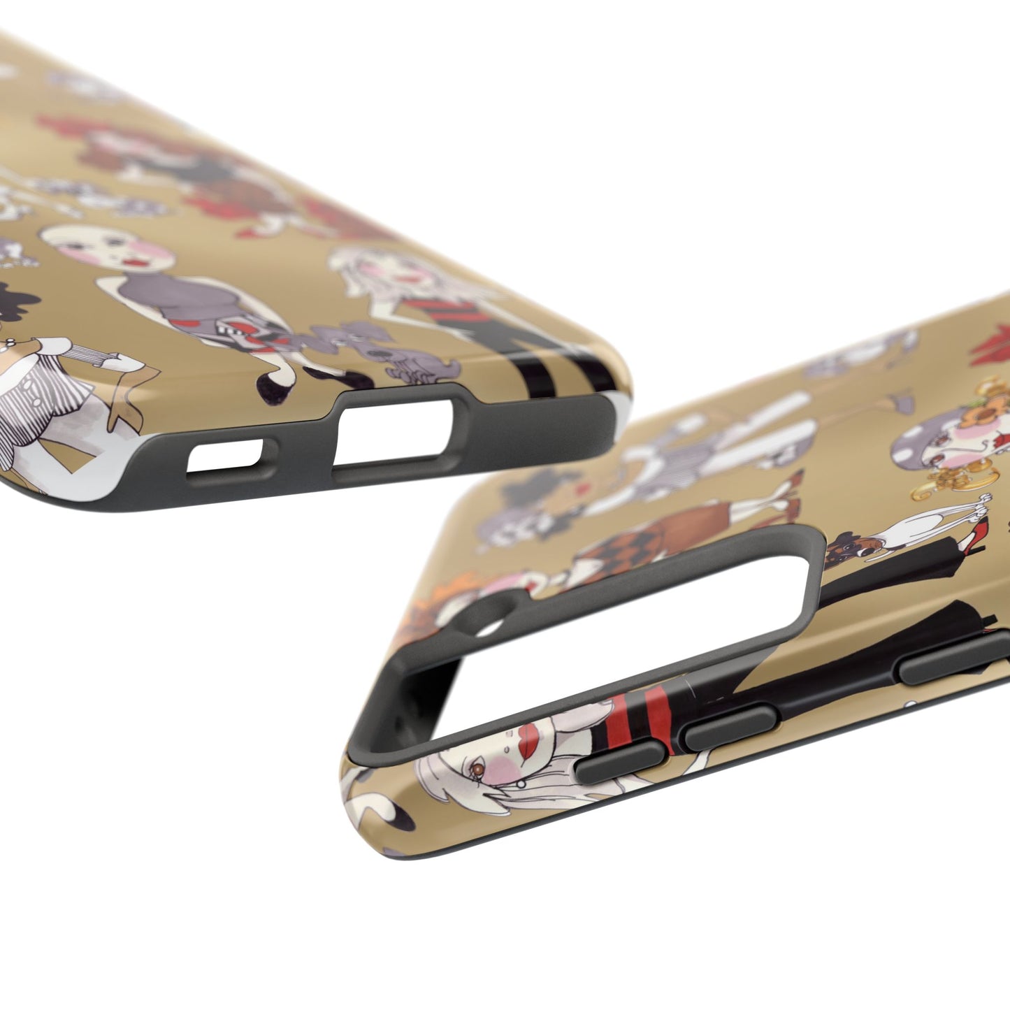 Dog Ladies Tan Phone Case