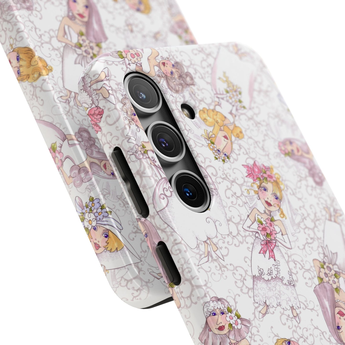 Bridal Scroll Phone Case