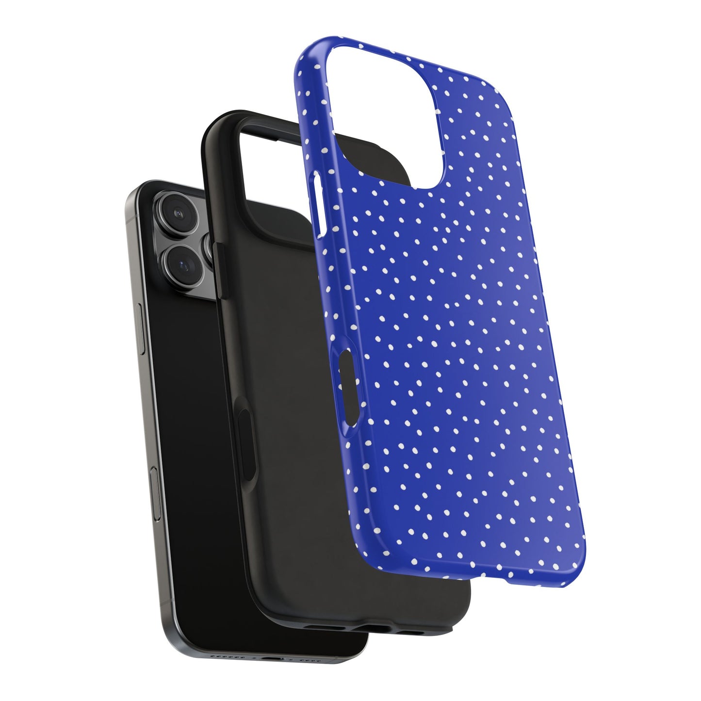 Dinky Dots Blue / White Phone Case