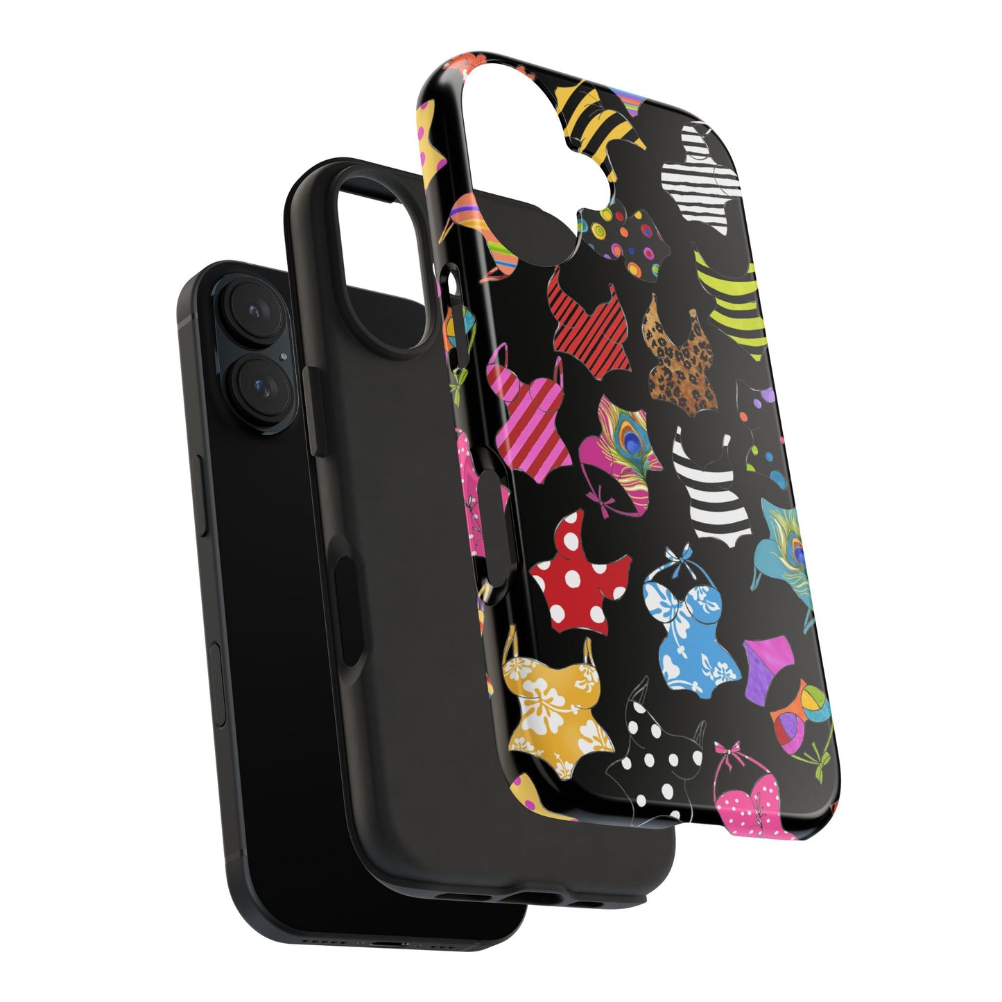 Assorted Suits Black Phone Case