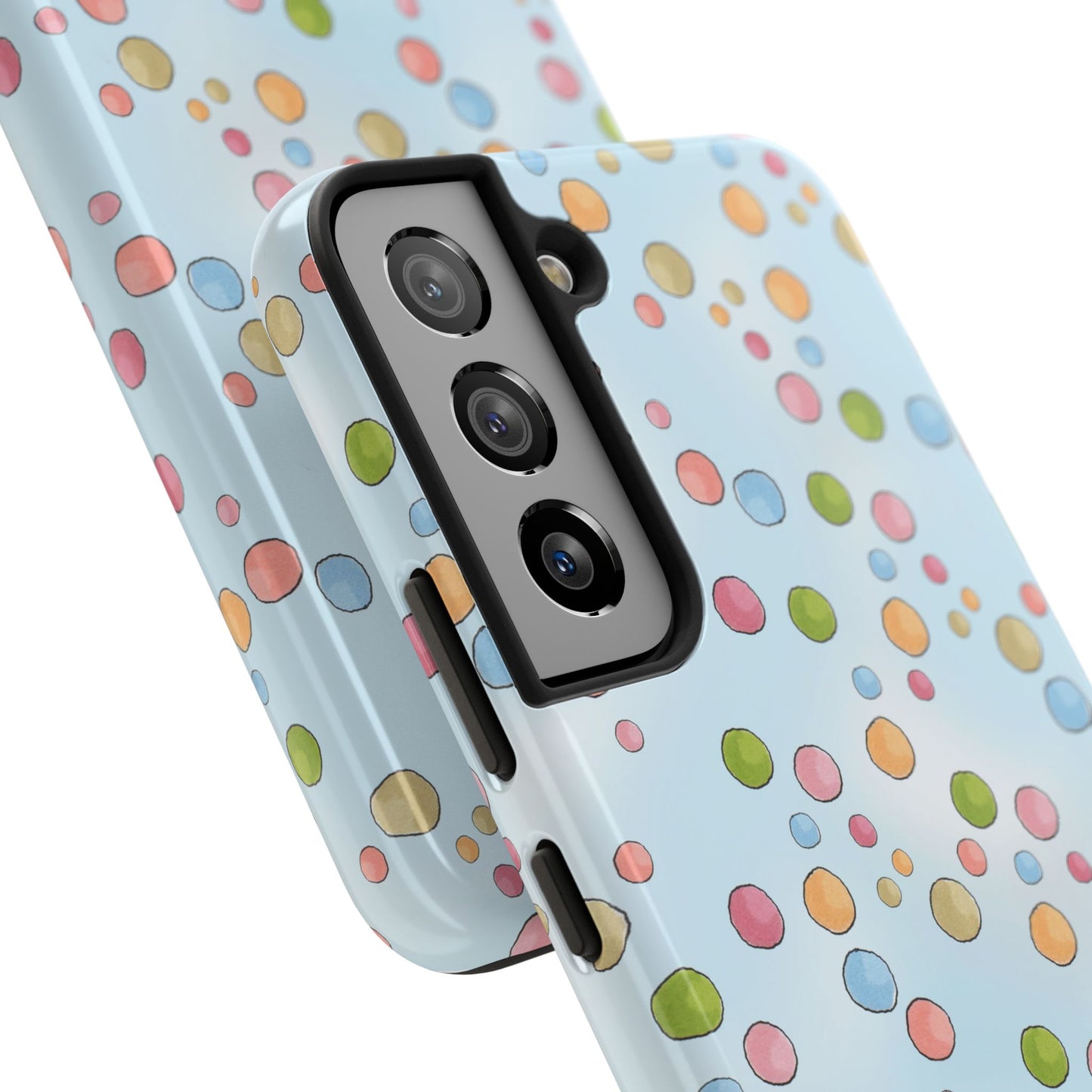 Clown Dots Blue Sky Phone Case