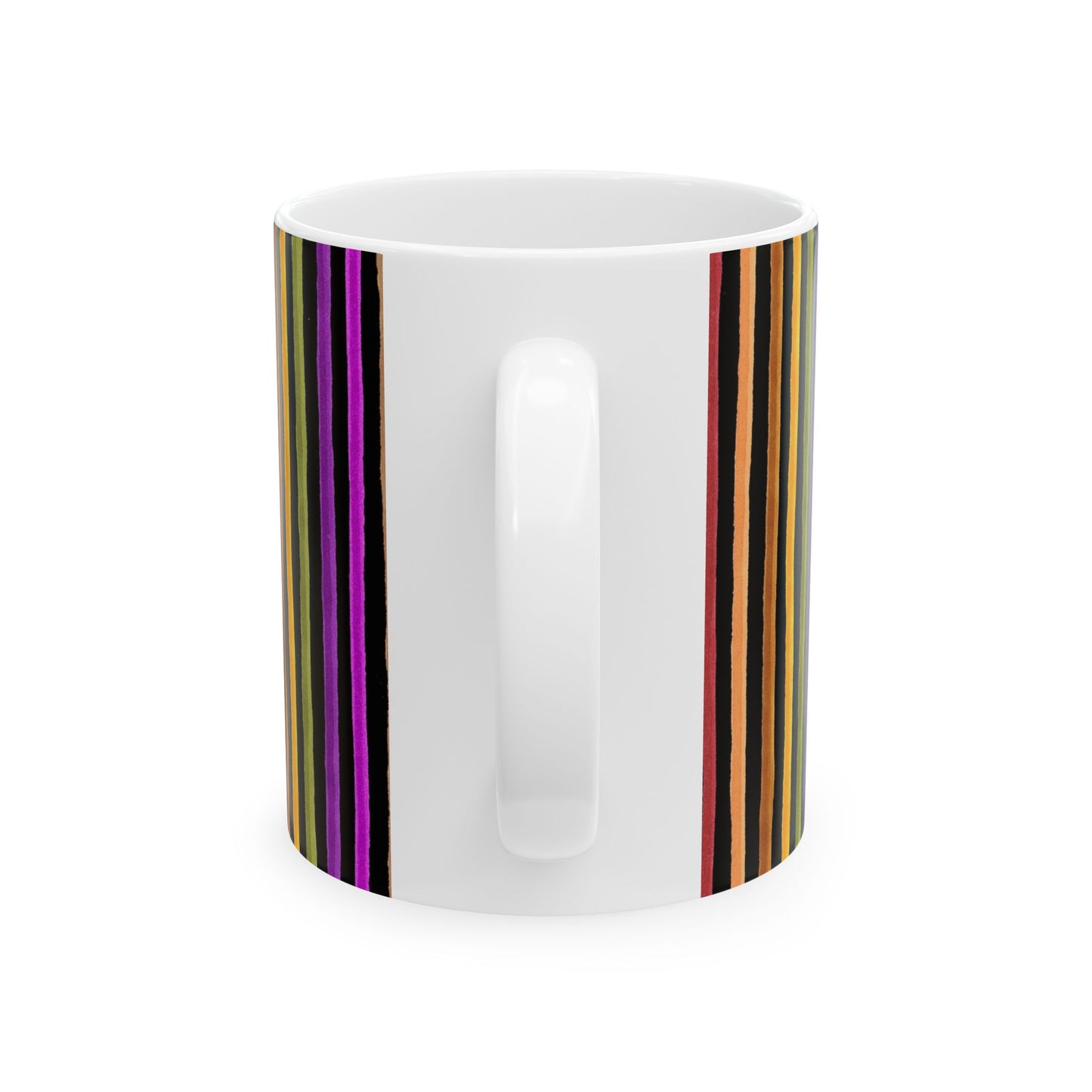 Spice Stripe Black Cup