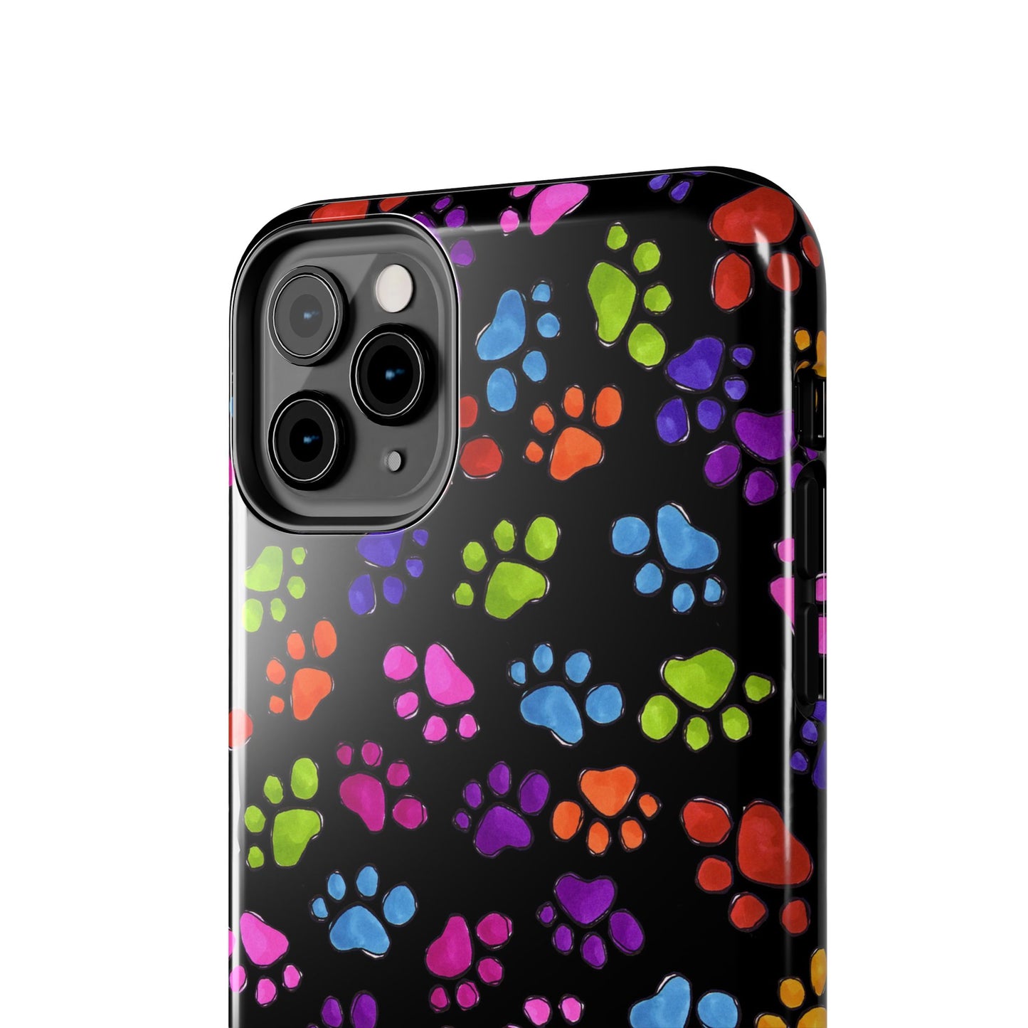 Fancy Paws Black Phone Case