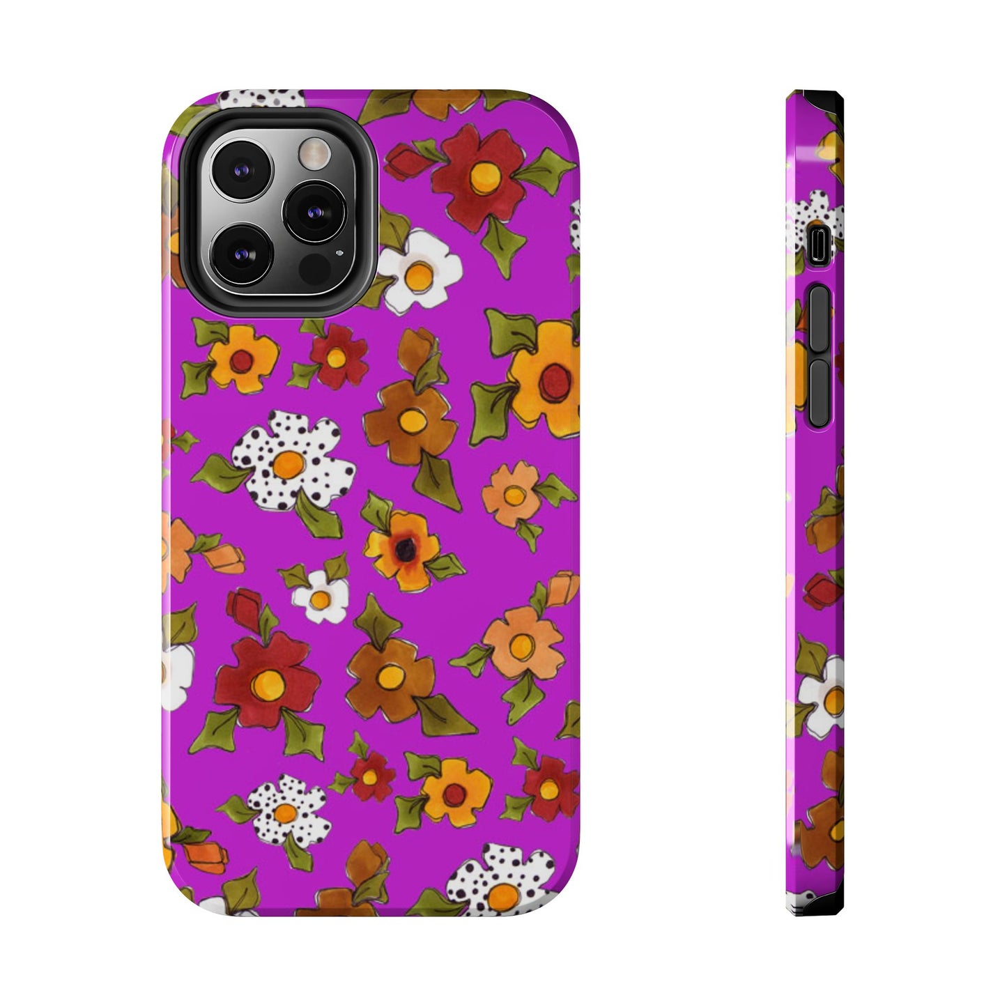 Spice Posie Magenta Phone Case