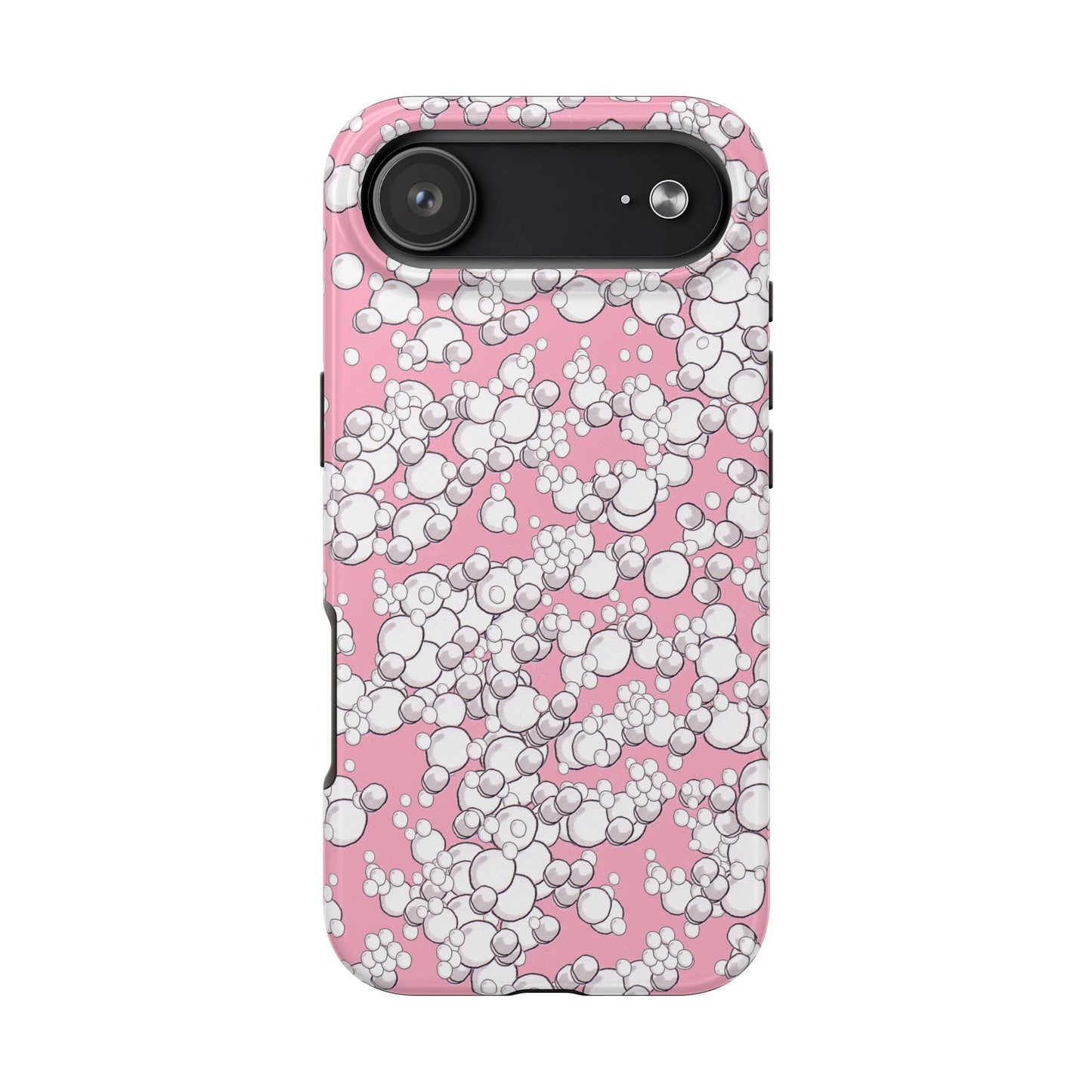 Bubble Dots Pink Phone Case