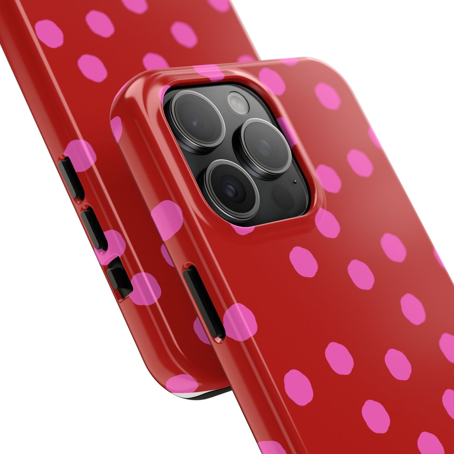 Jumbo Dots Red / Pink Phone Case