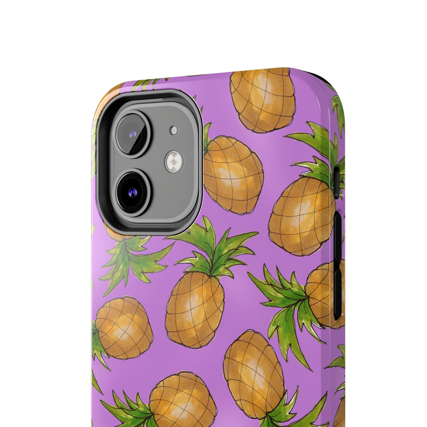 Pineapple Toss Lilac Phone Case