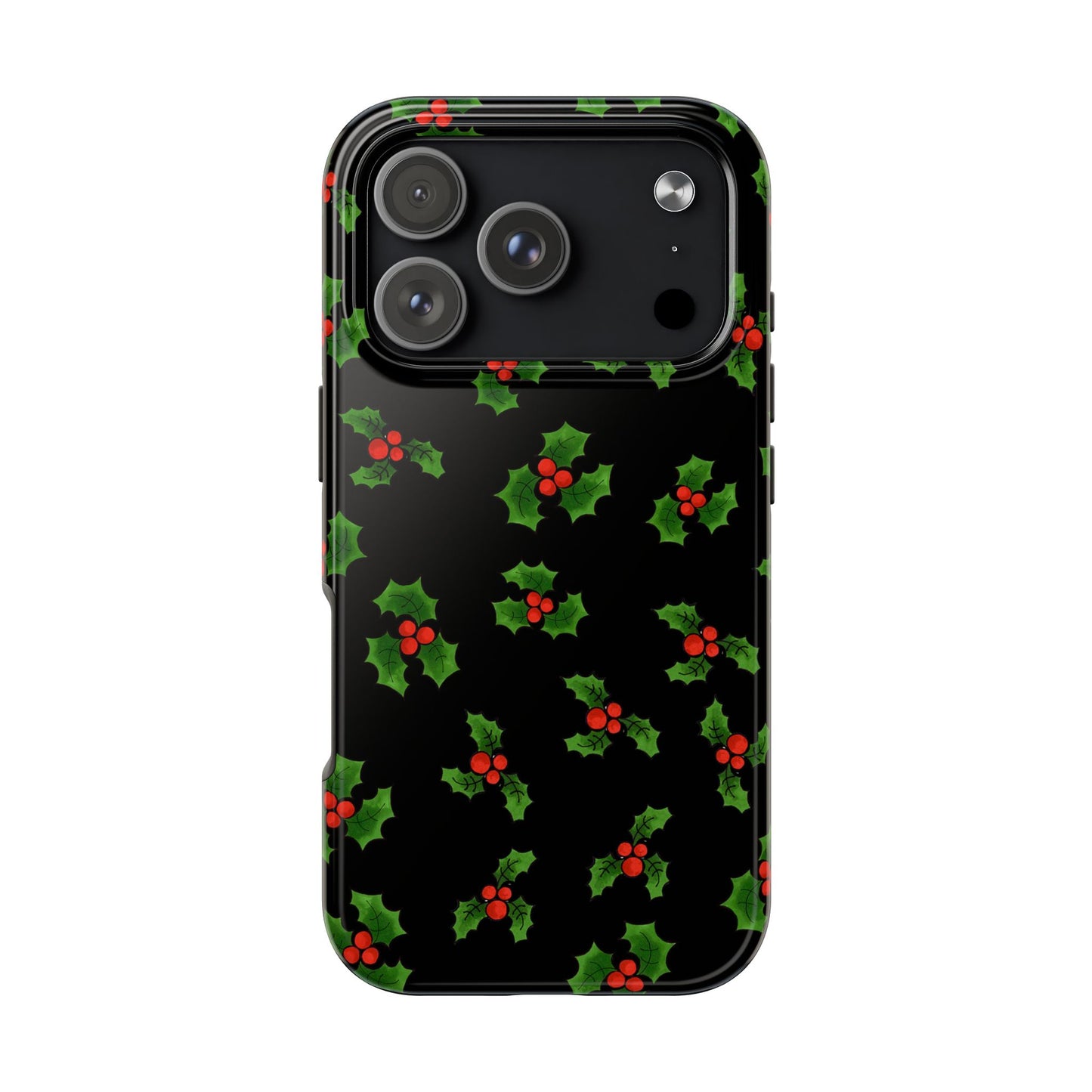 Lotsa Holly Black Phone Case