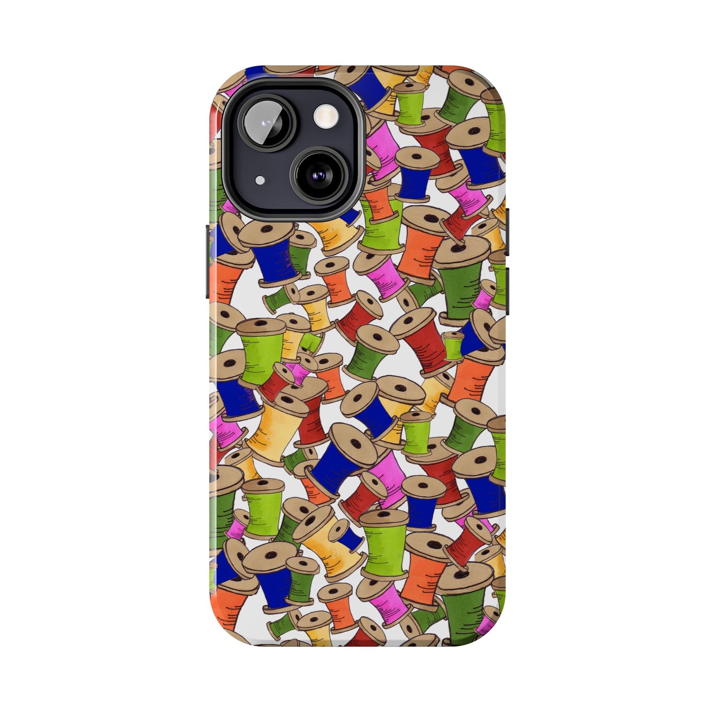 Spoolopoly White Phone Case