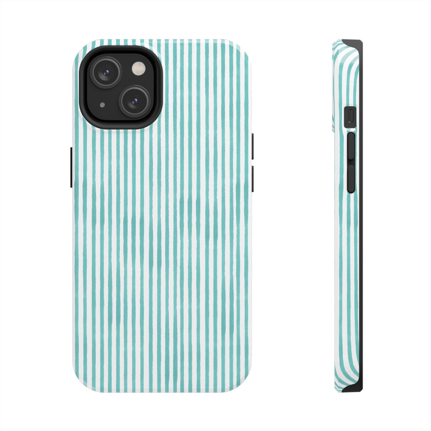 Lazy Stripe Turquoise Phone Case