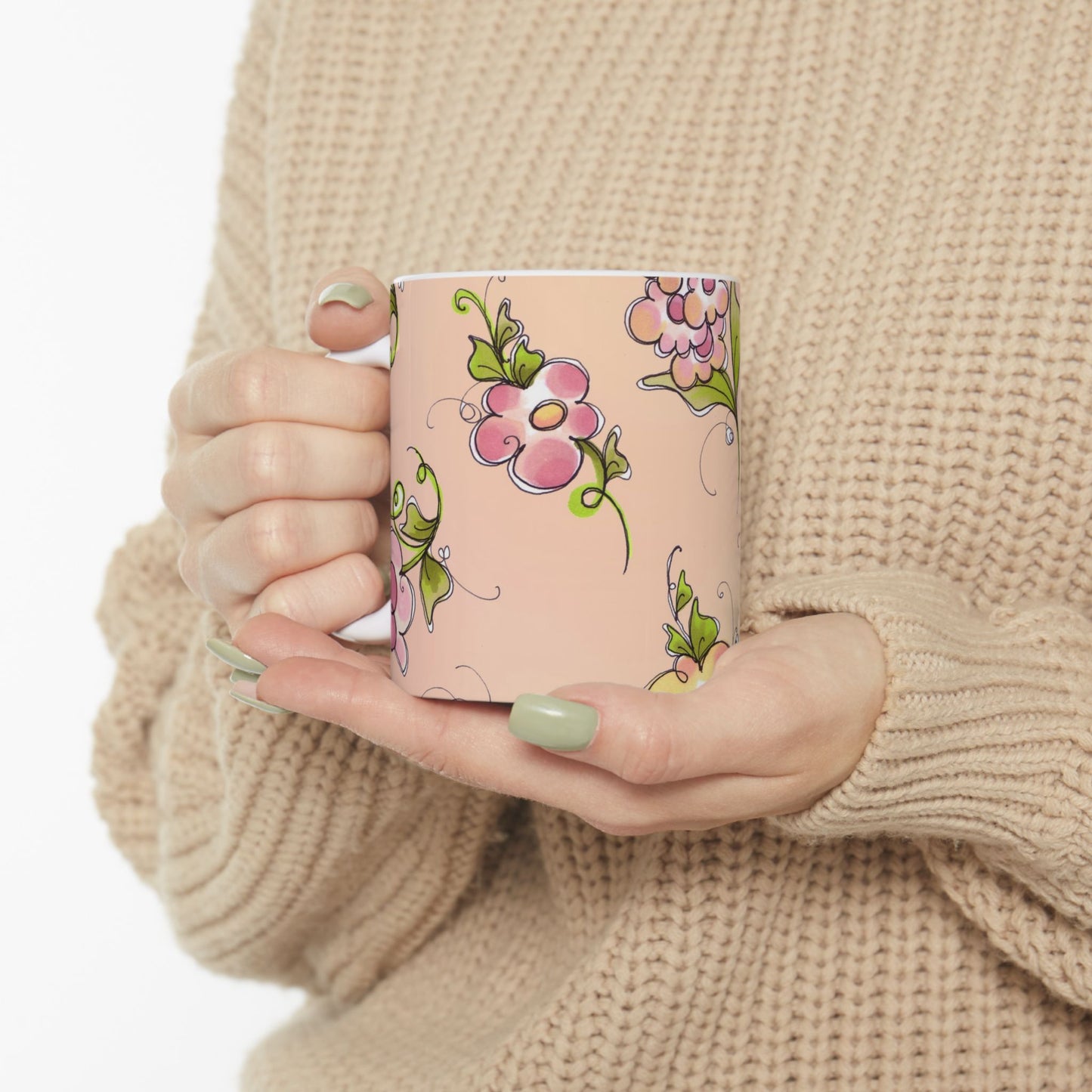 Flower Toss Sunrise Cup