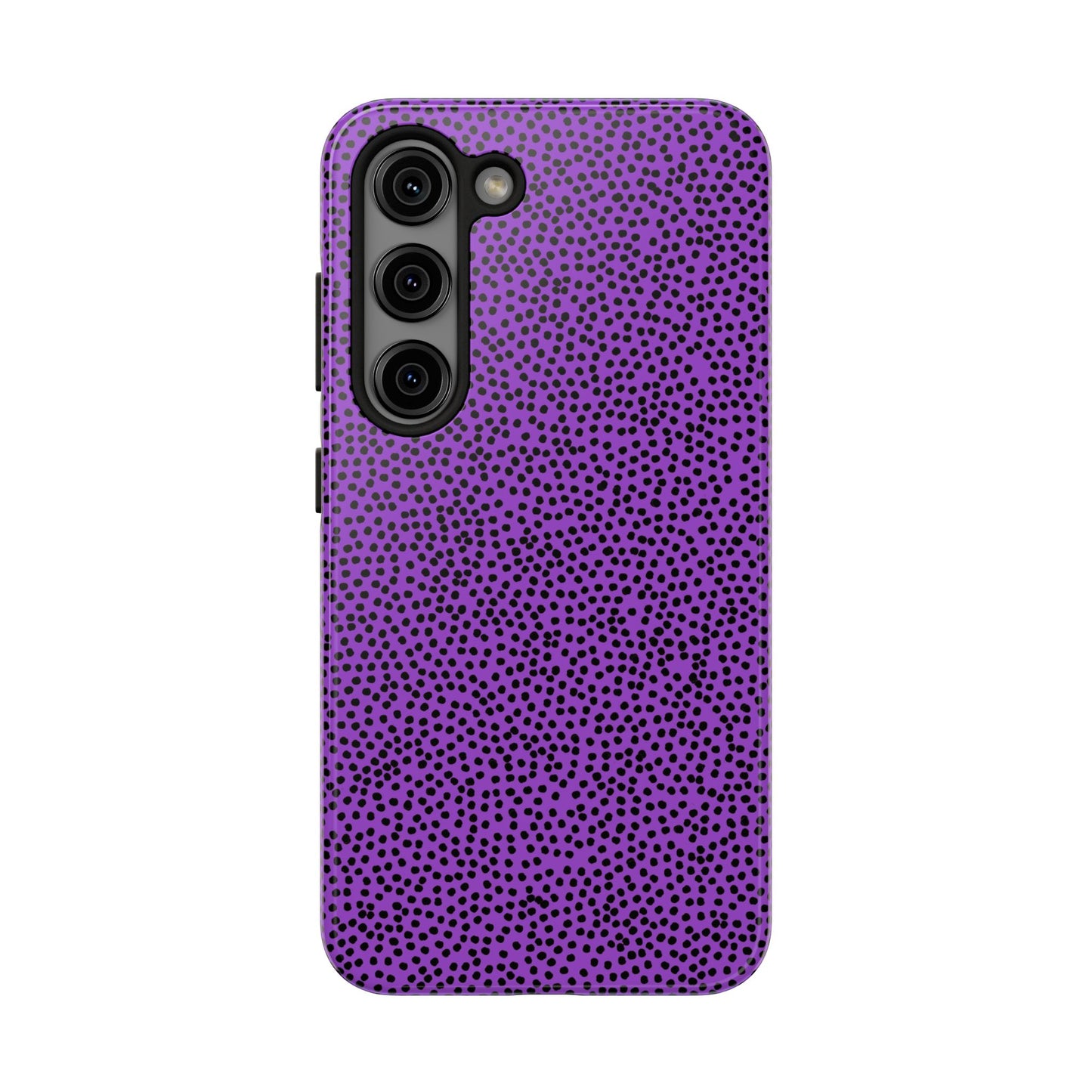 Gypsy Dots Purple / Black Phone Case