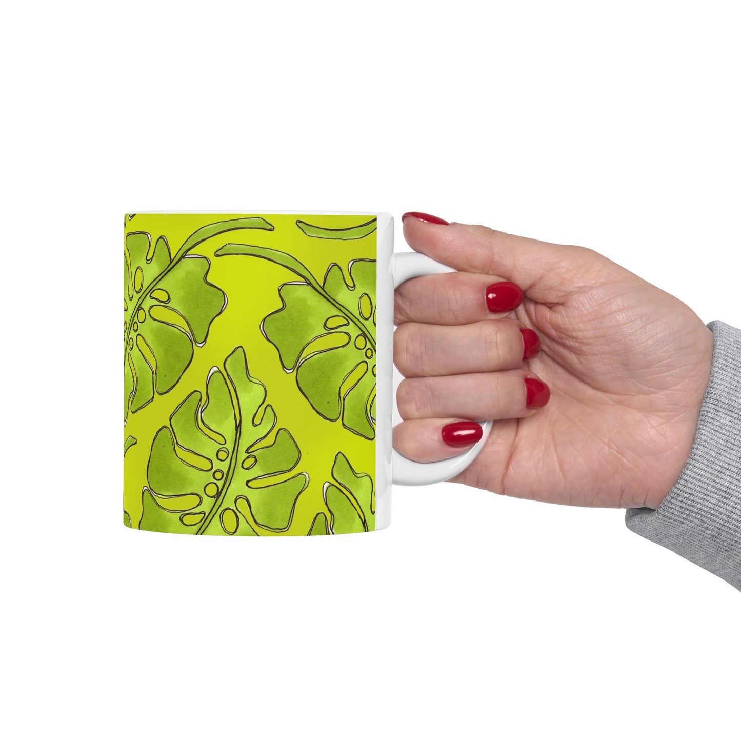 Big Leaf Green Cup