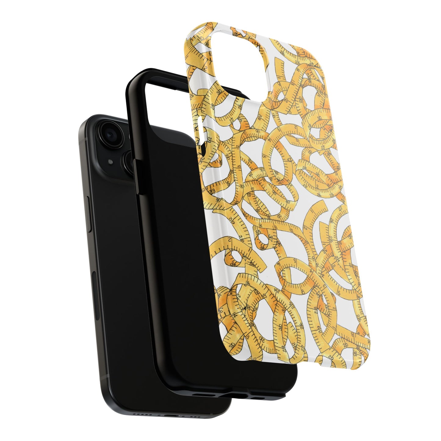 Tape Tangle White Phone Case