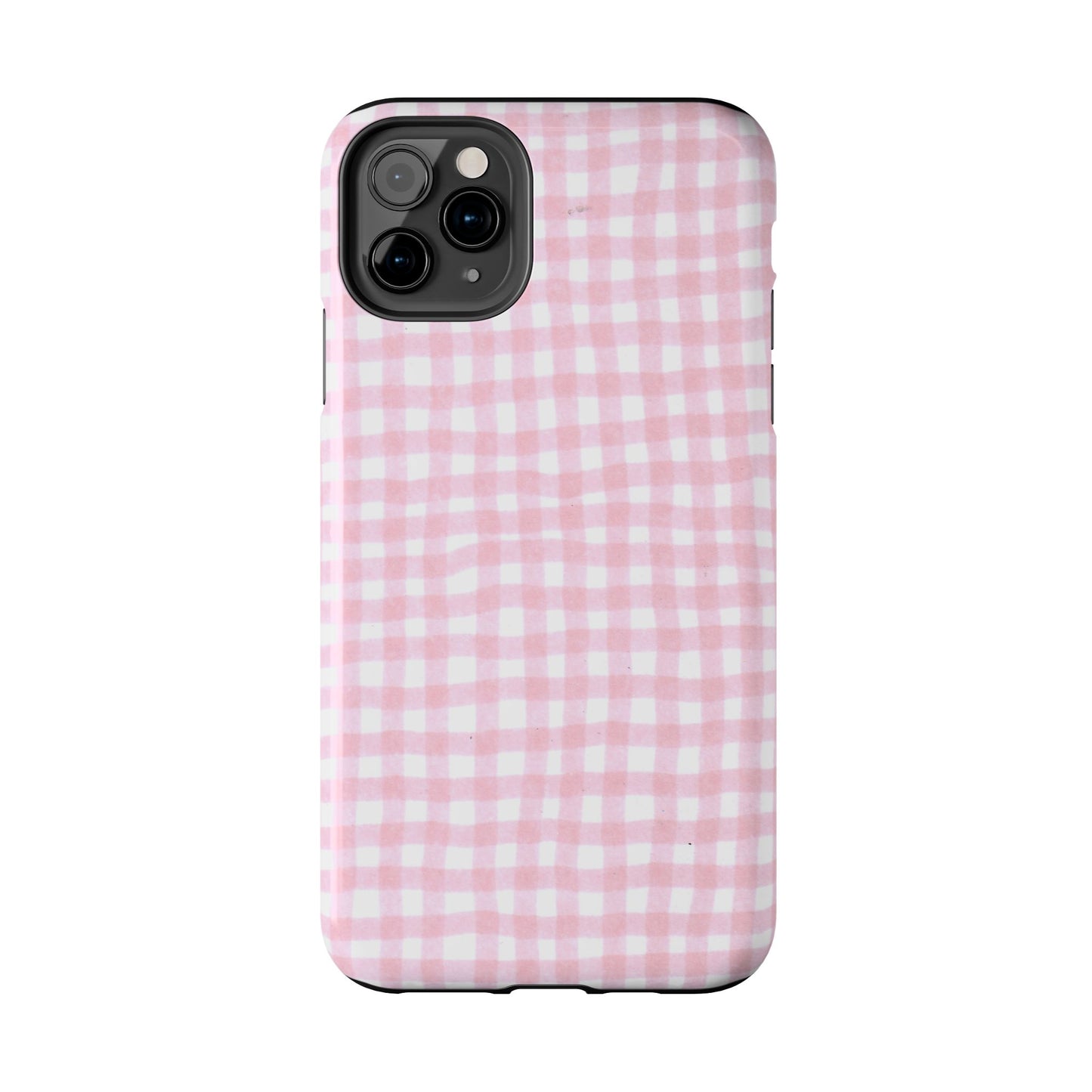 Wonky Chipper Check Pink Phone Case