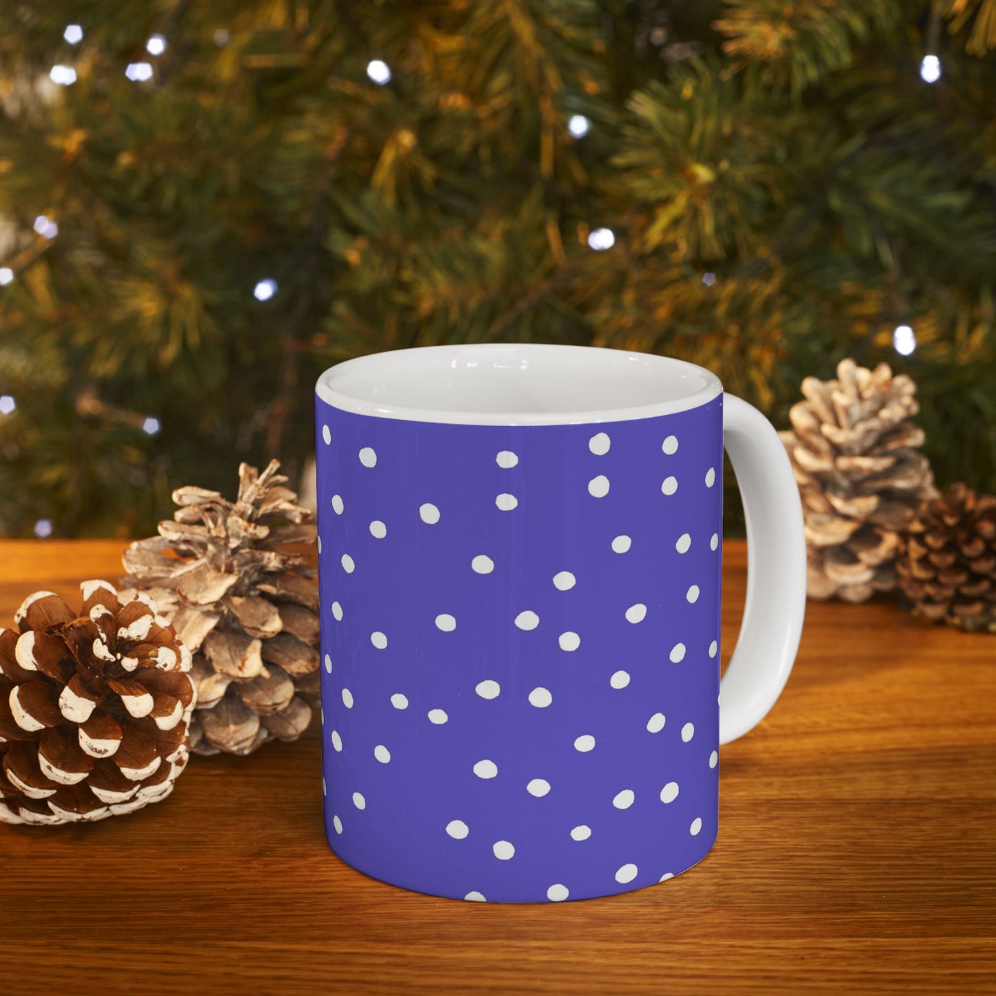 Dinky Dots Blue / White Cup